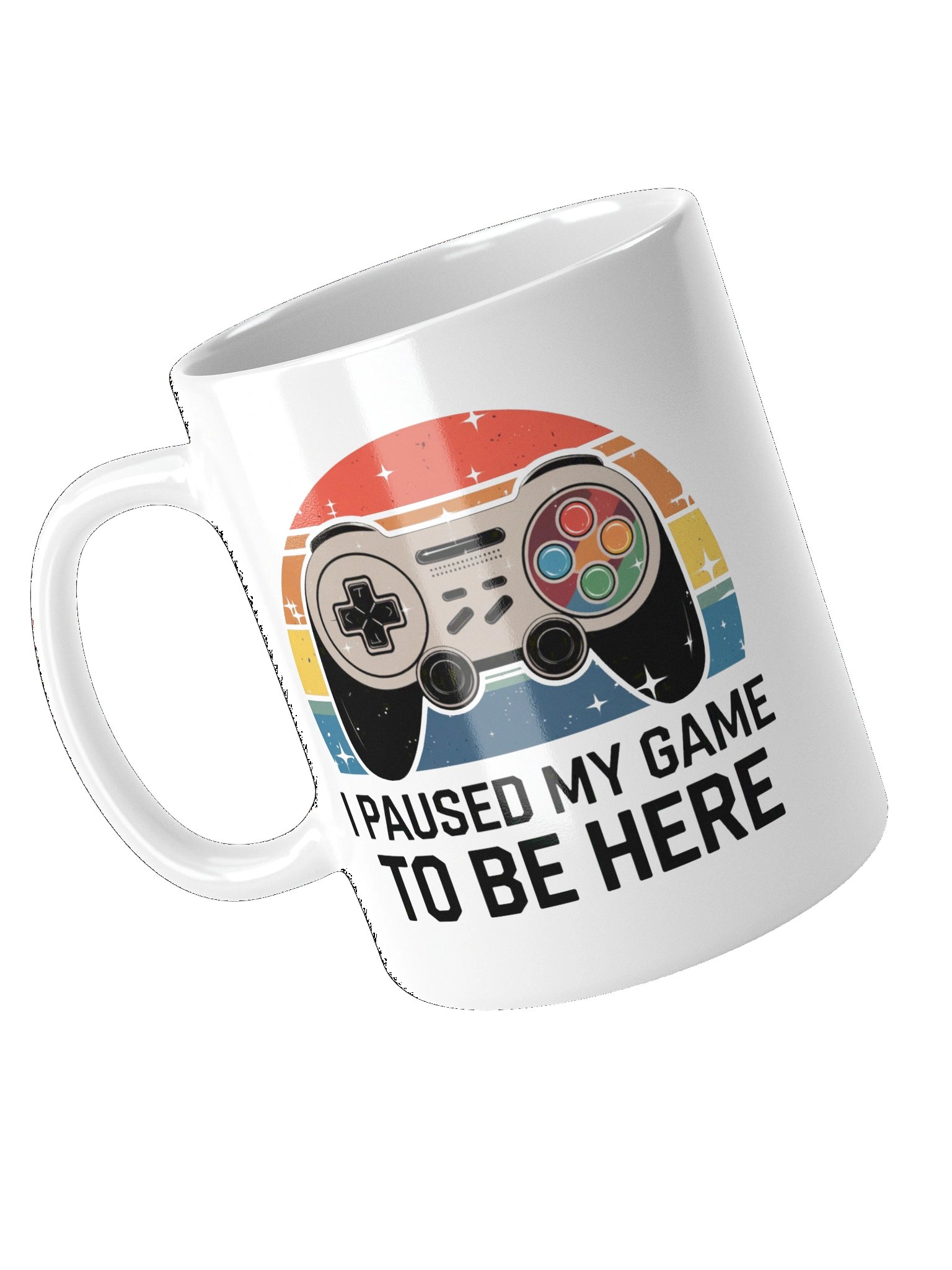 Retro Gamer's Pause Game Coffee Mug product image (15)