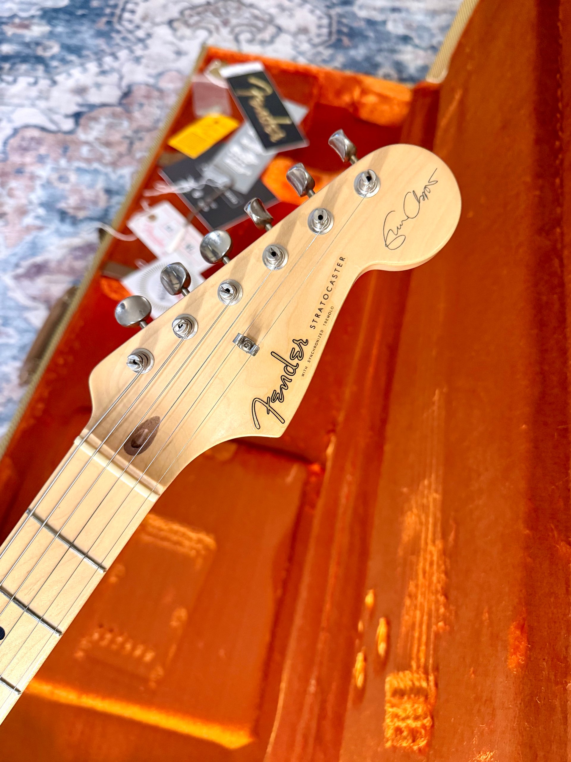 2005 Fender Stratocaster "CANDY GREEN" Eric Clapton Signature Model + OHSC product image (4)
