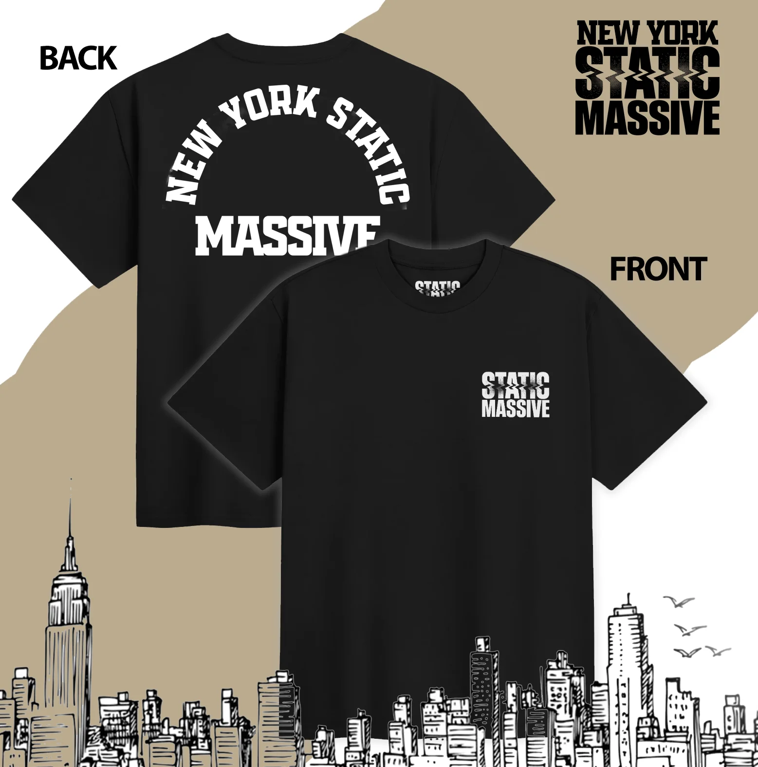 New York Static Massive Club T product image (1)