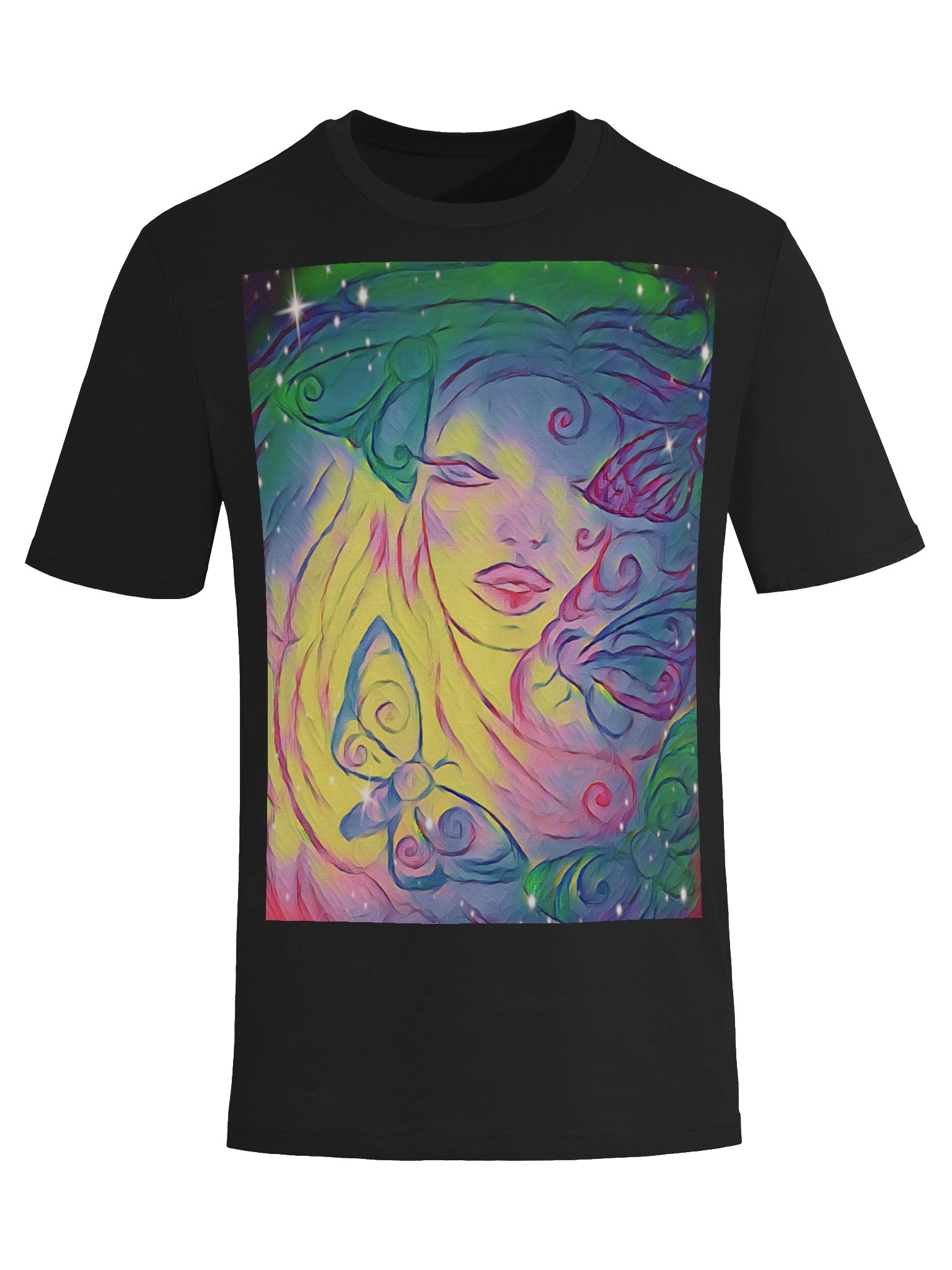 Aleia Radiant Rainbow Moth Organic Lightweight Tee product image (5)