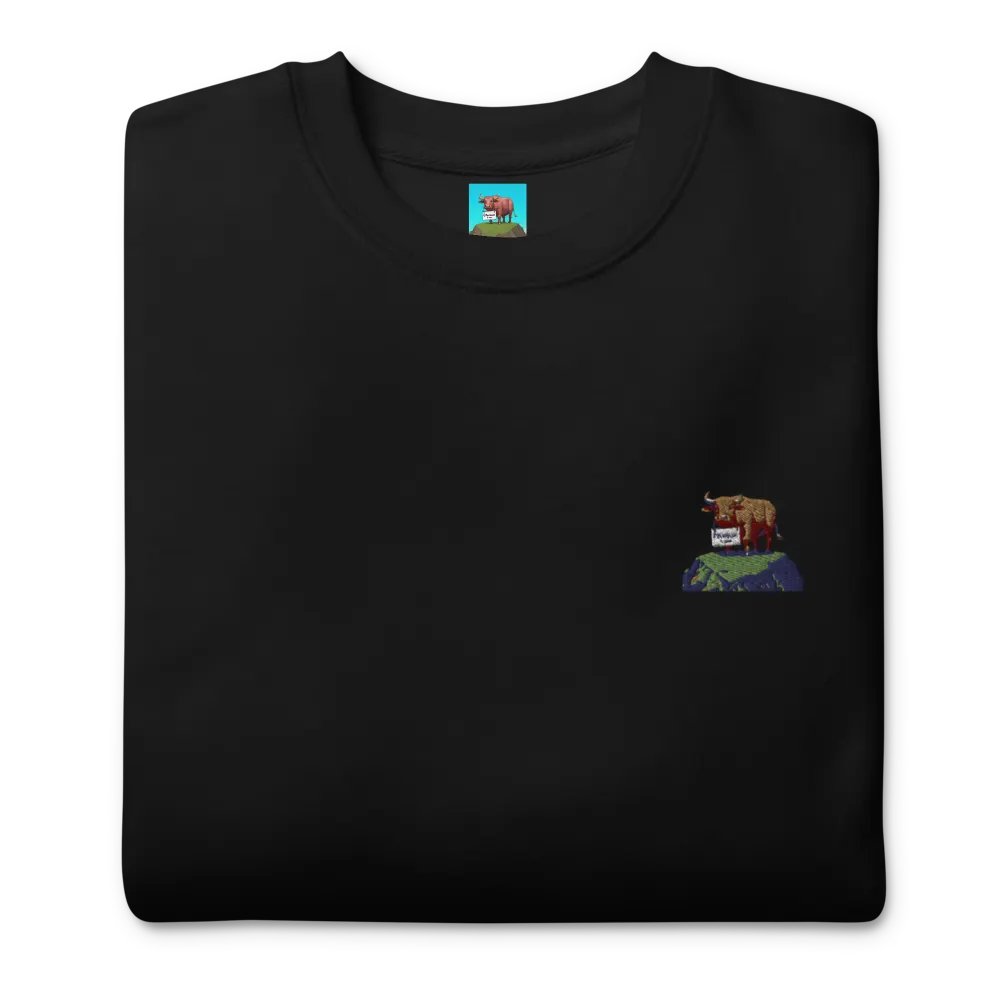 Ethereum is good image crewneck (black) product image (11)