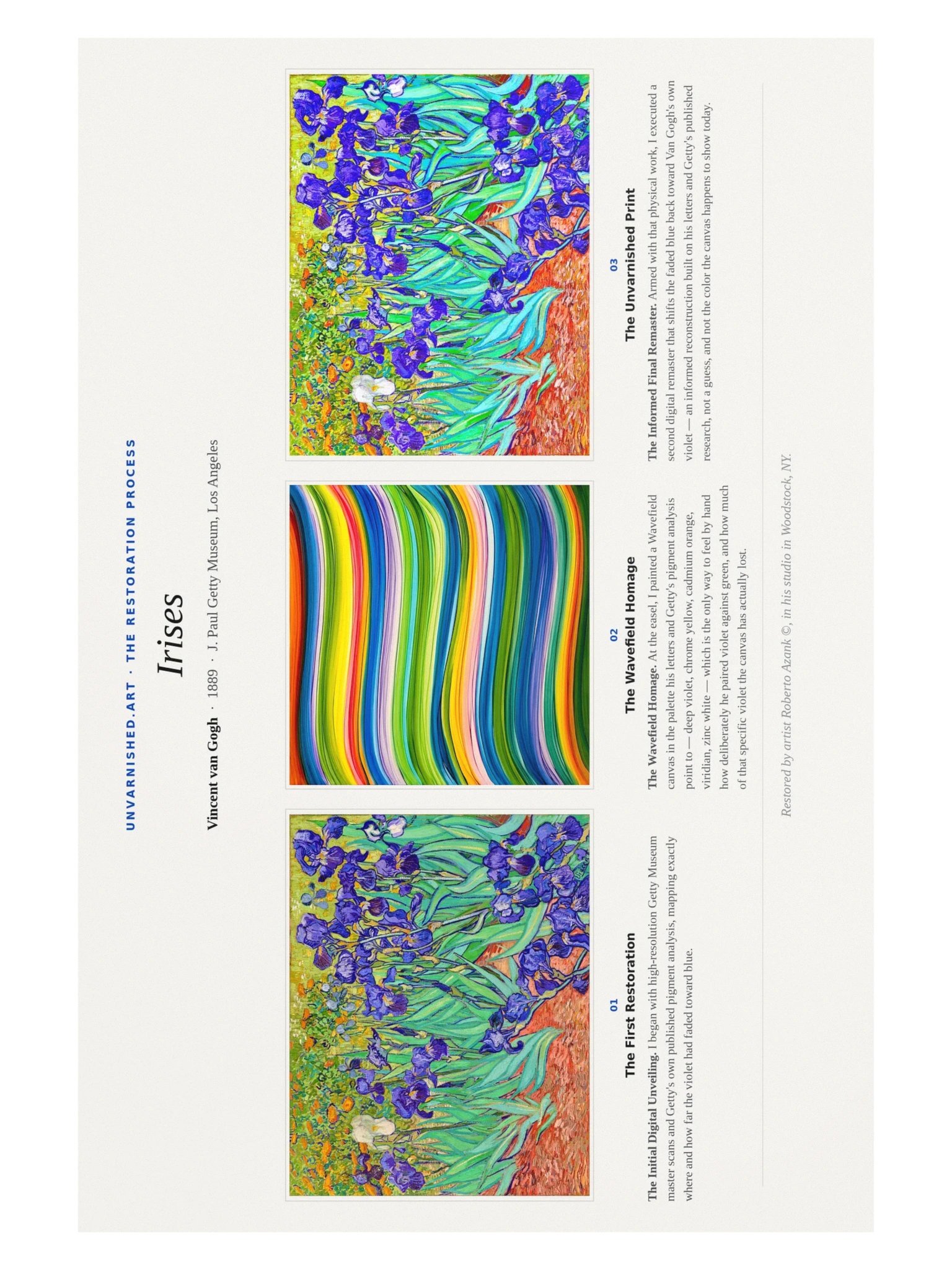 Irises — Process Poster product image (1)