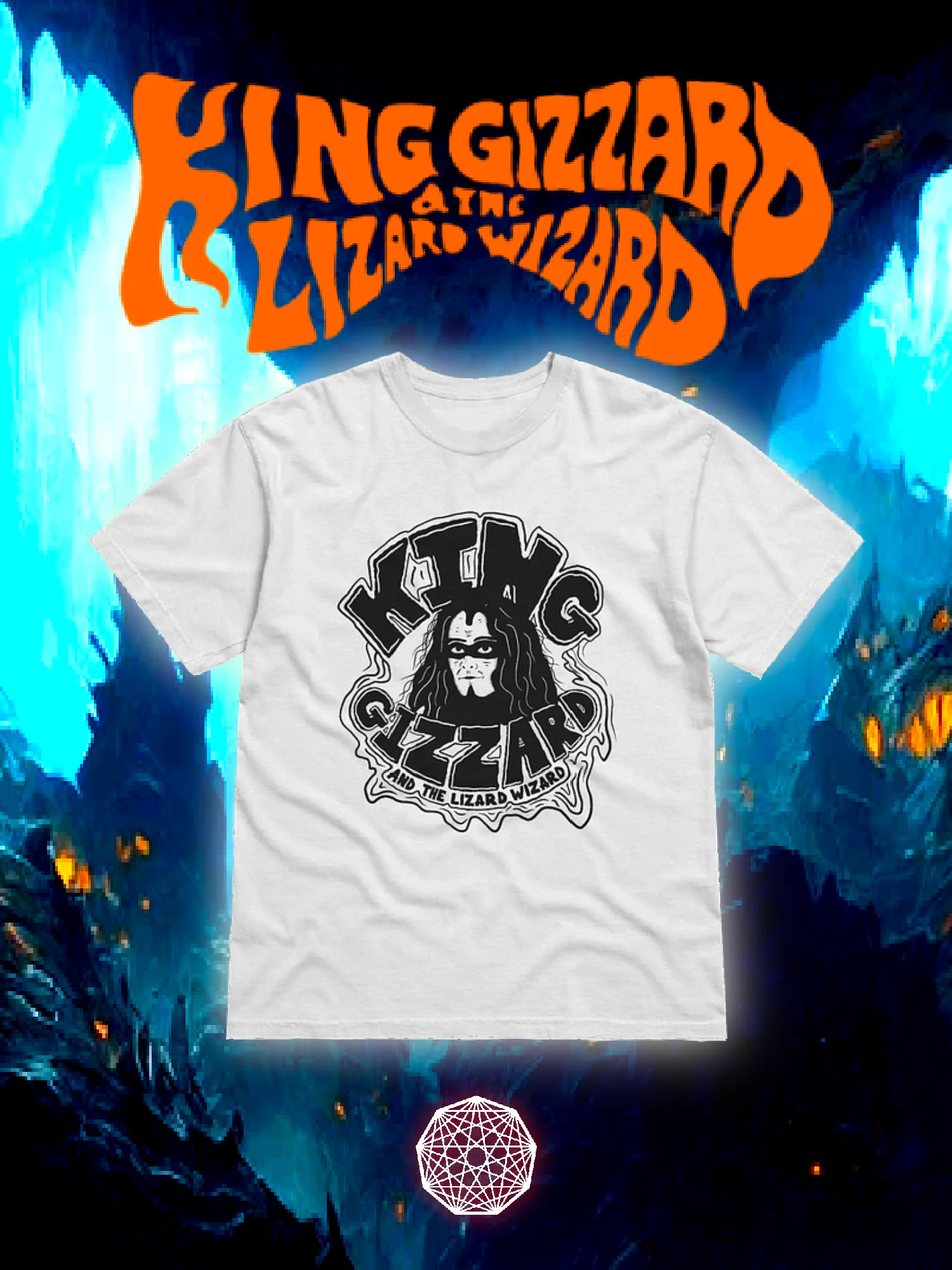 KING GIZZARD AND THE LIZARD WIZARD T-SHIRT (CAVS) product image (1)