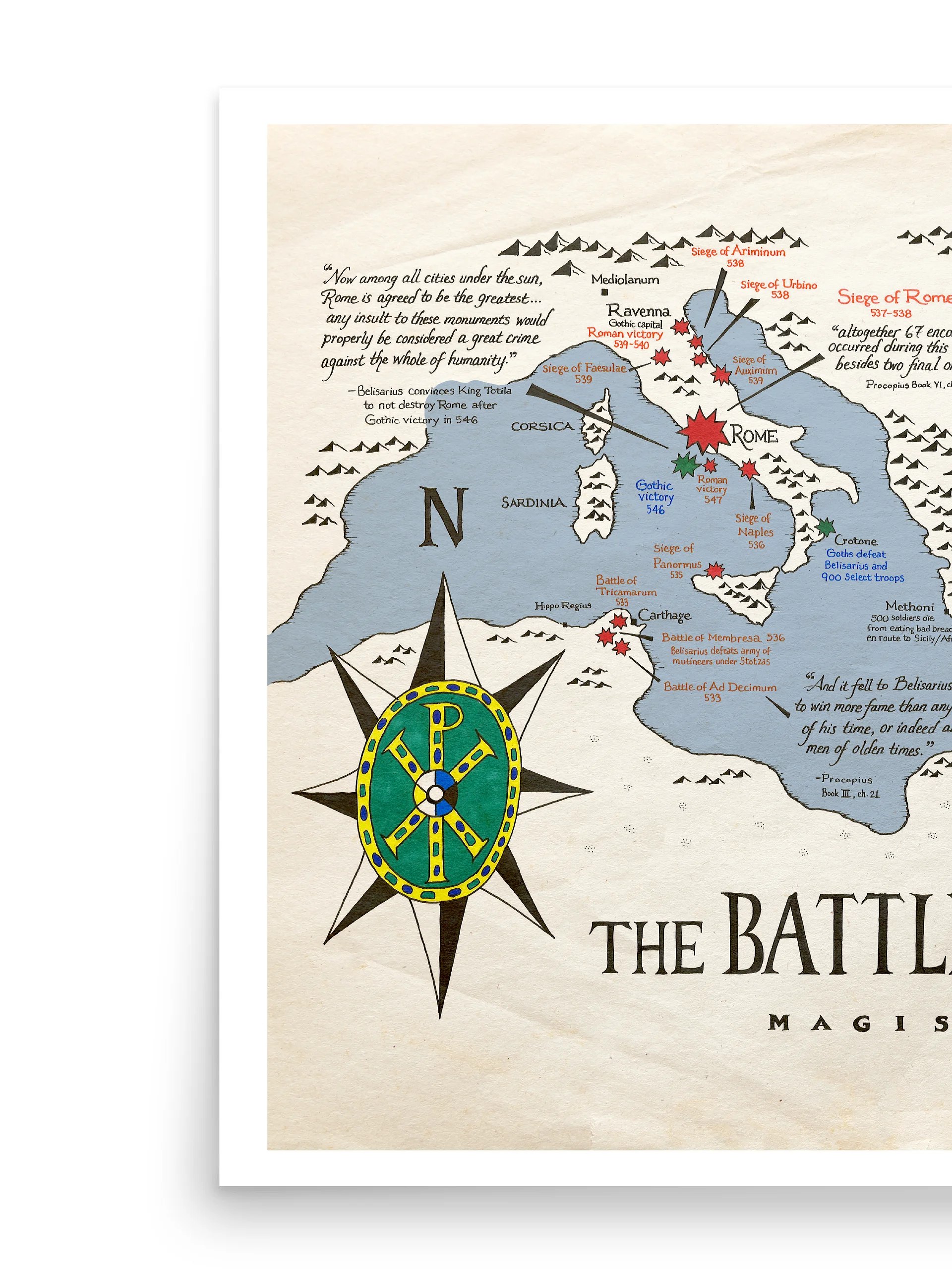 The Battles of Belisarius - Poster product image (2)