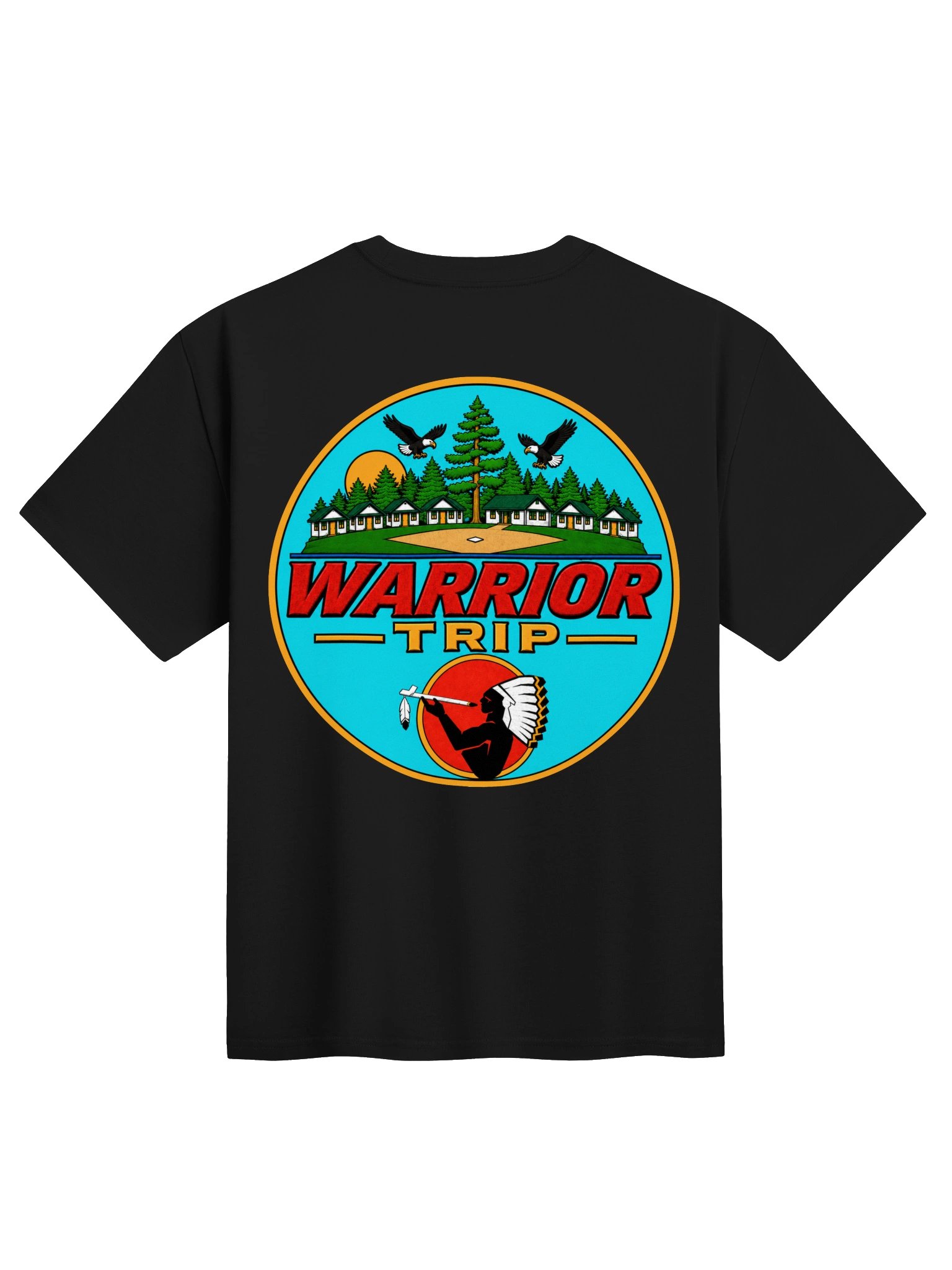 Warrior VIII Heavy Tee (Black) product image (5)