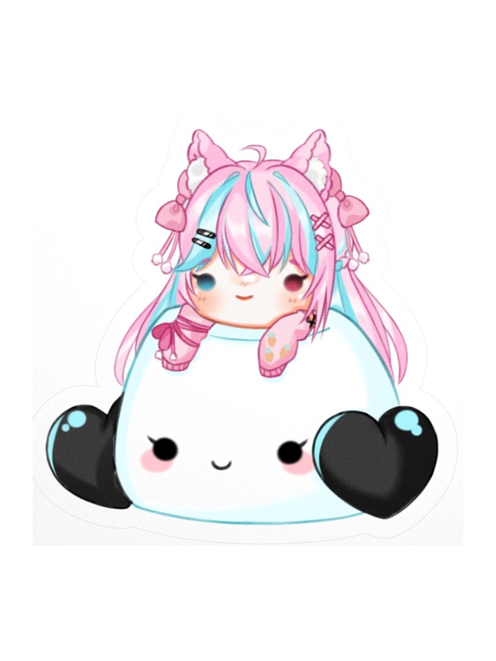 marshmallow blue sticker product image (1)