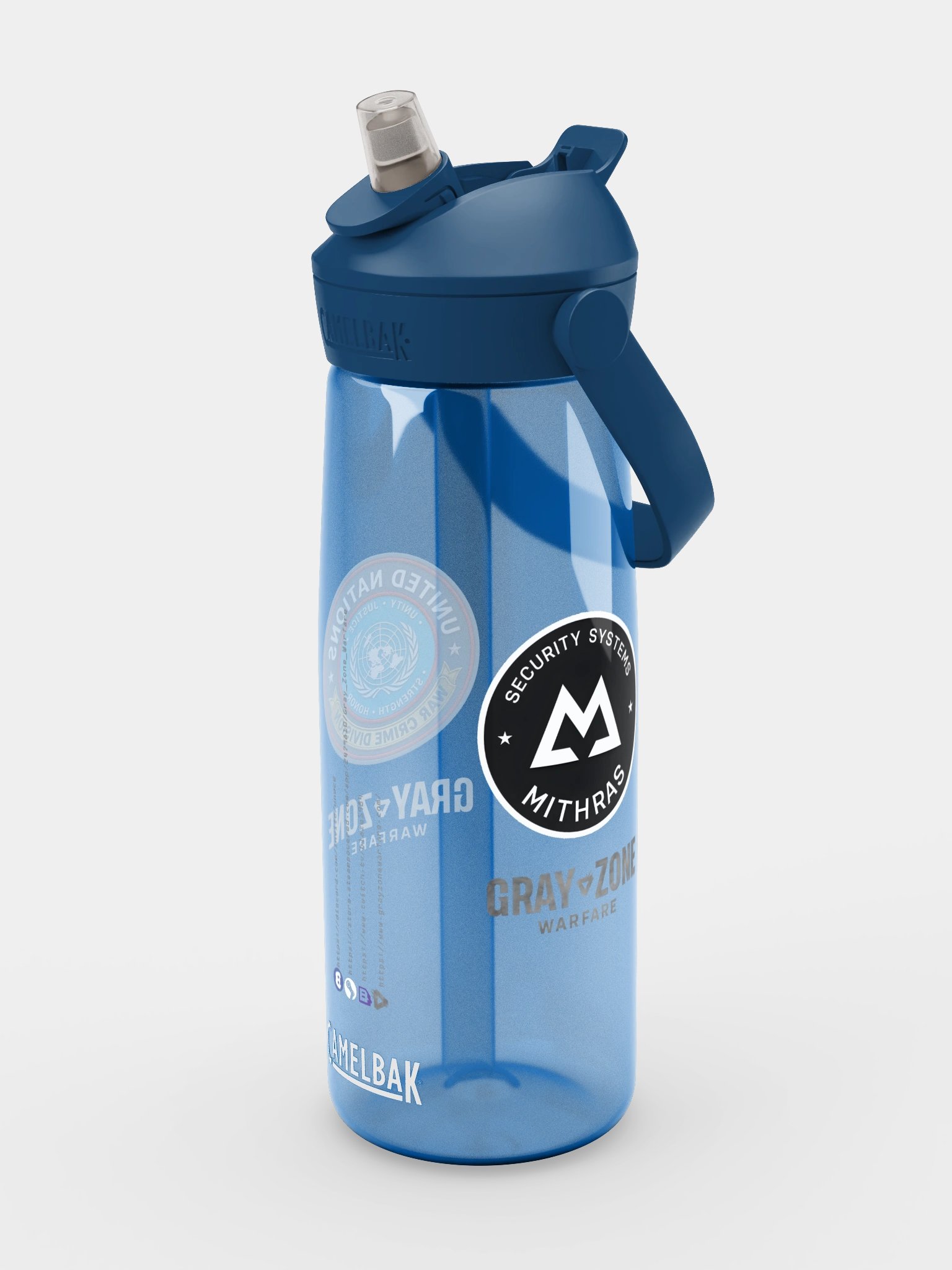 UNWCD/MSS Flip Straw Water Bottle - Smoke GZW product image (4)