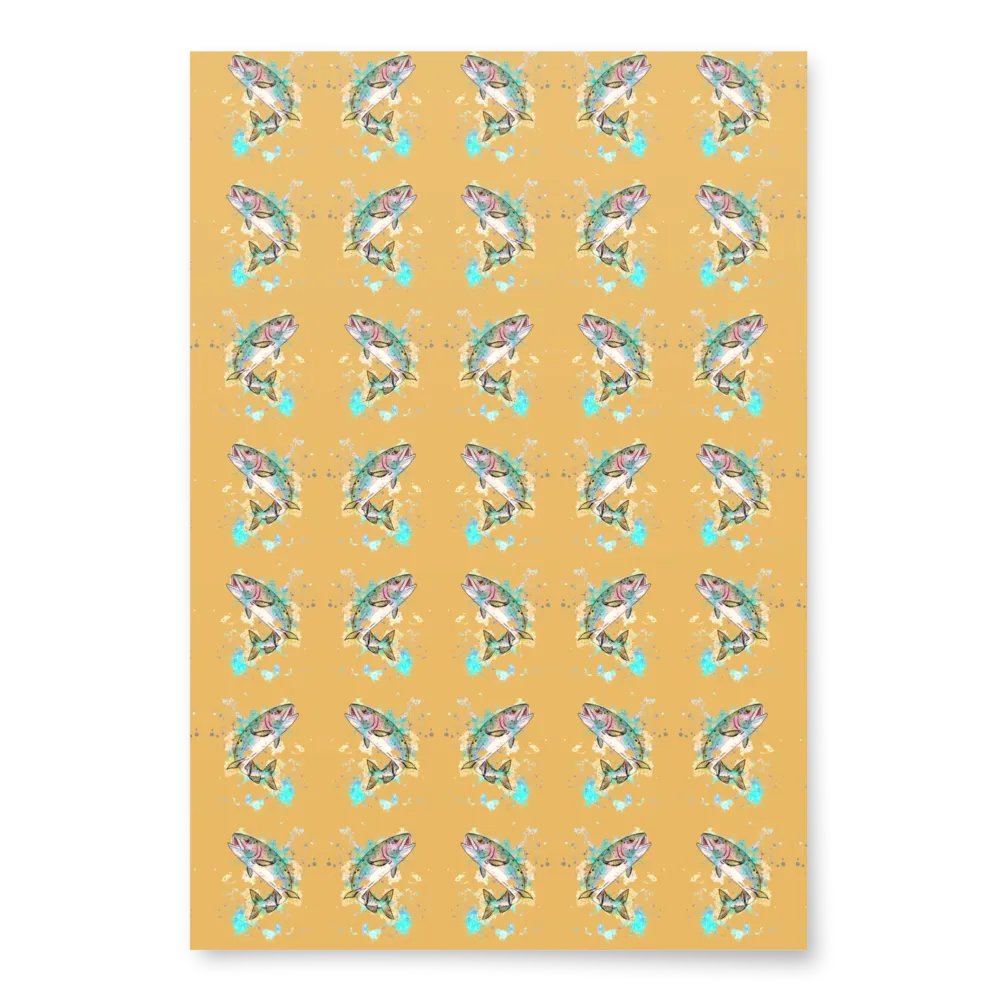 Rainbow Trout Wrapping Paper product image (6)