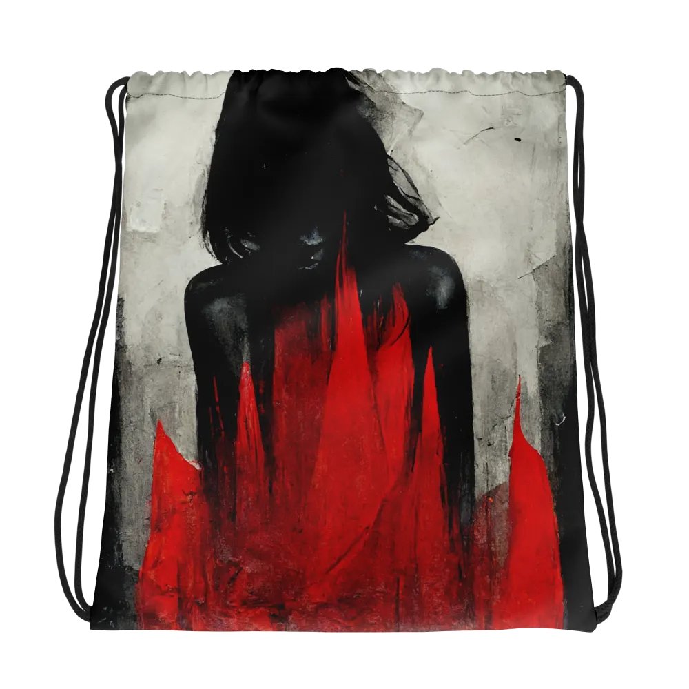 Shadowed Inferno Drawstring Bag product image (1)