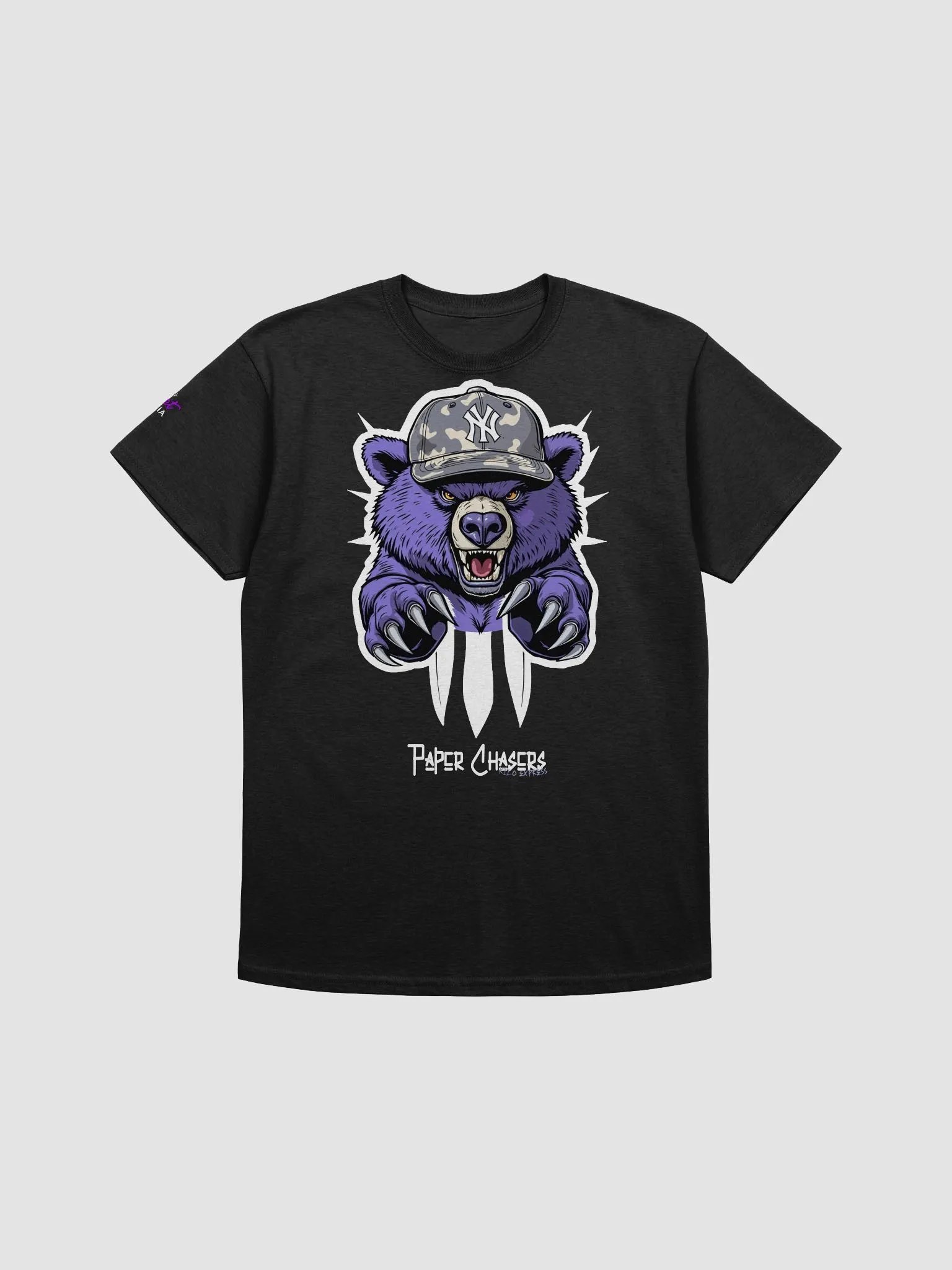 Kilo Express - Paper Chasers Purp Bear Tee product image (1)