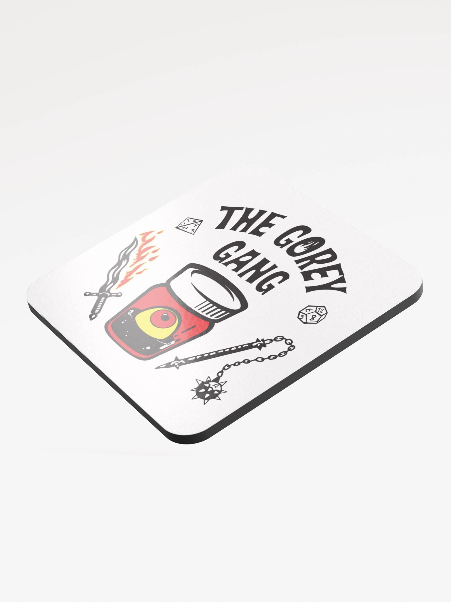 DnD Gang - Glossed Cork Coaster product image (3)