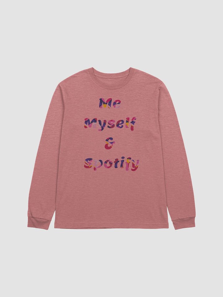 Abstract 'Me Myself & I' Long Sleeve Tee product image (2)