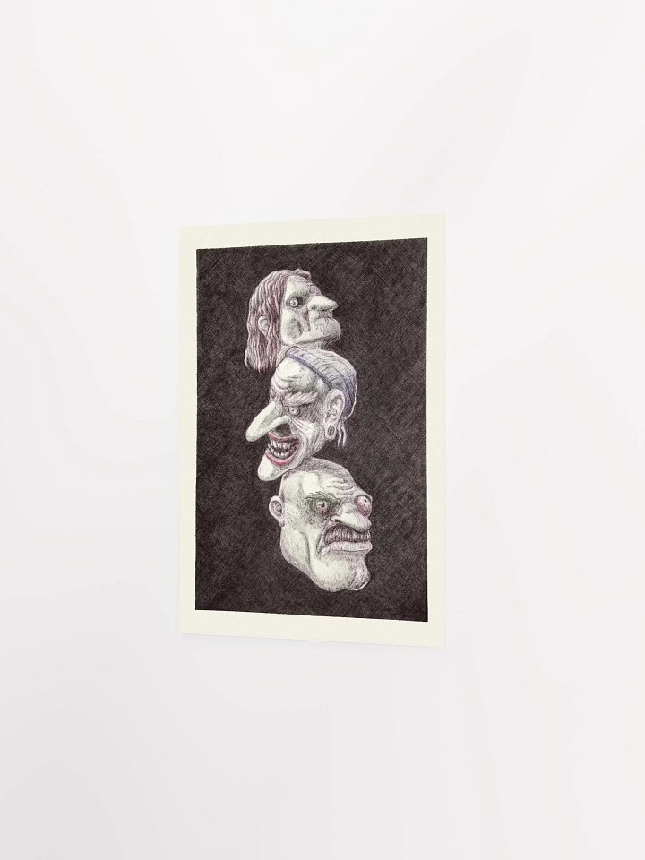 Three Heads Print product image (2)