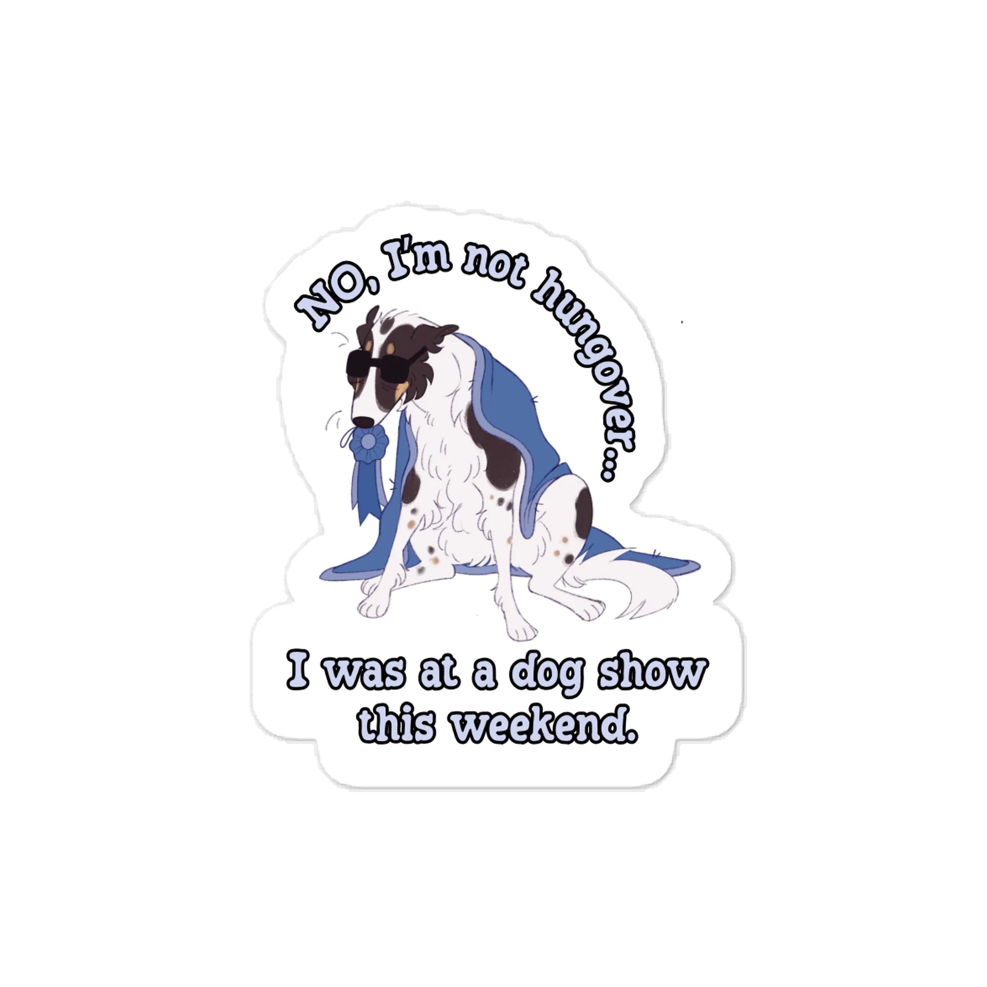 Dog Show Hangover - Spotted Tri Rosette product image (1)