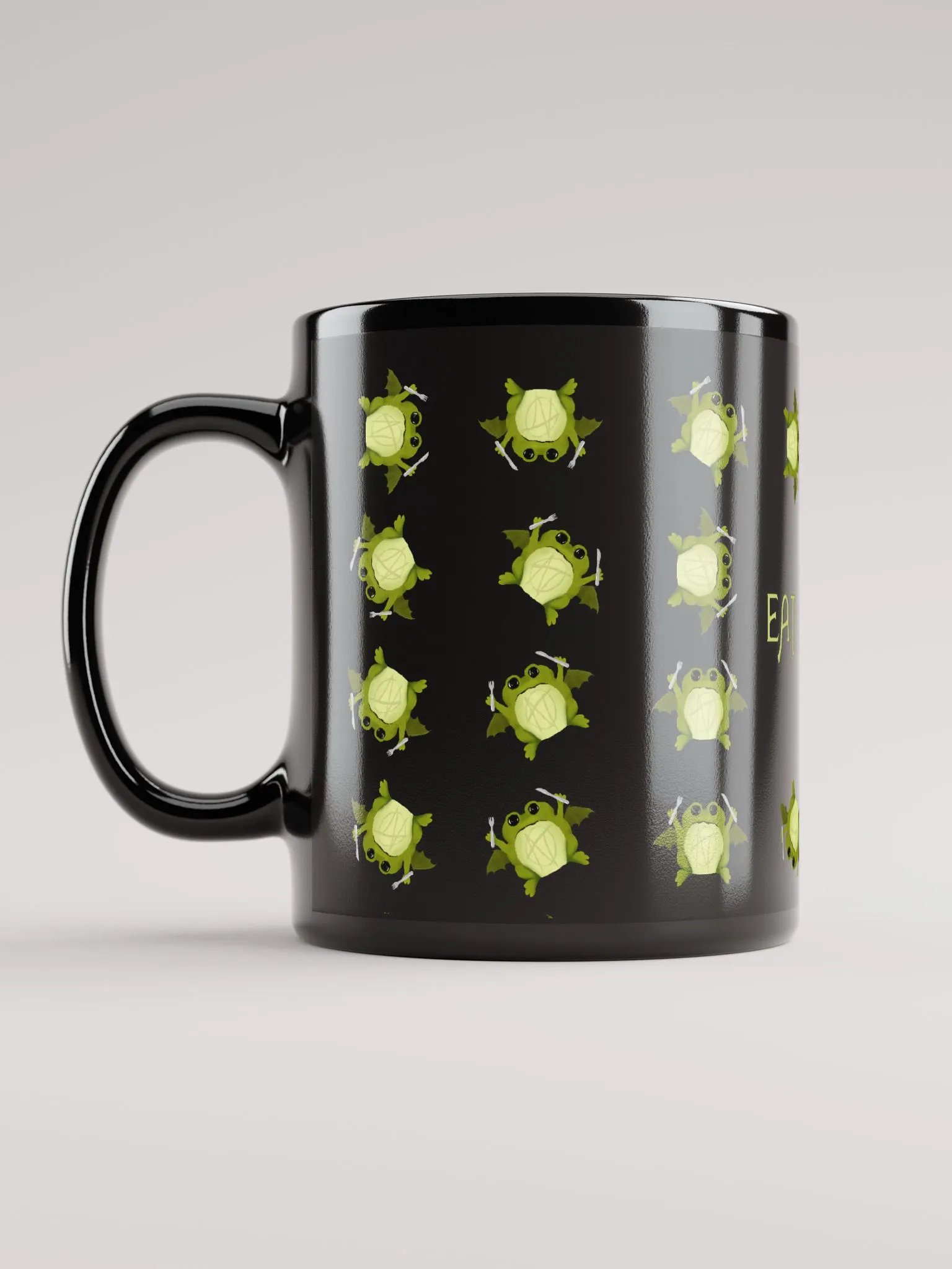 Eat the Rich pattern Mug product image (6)