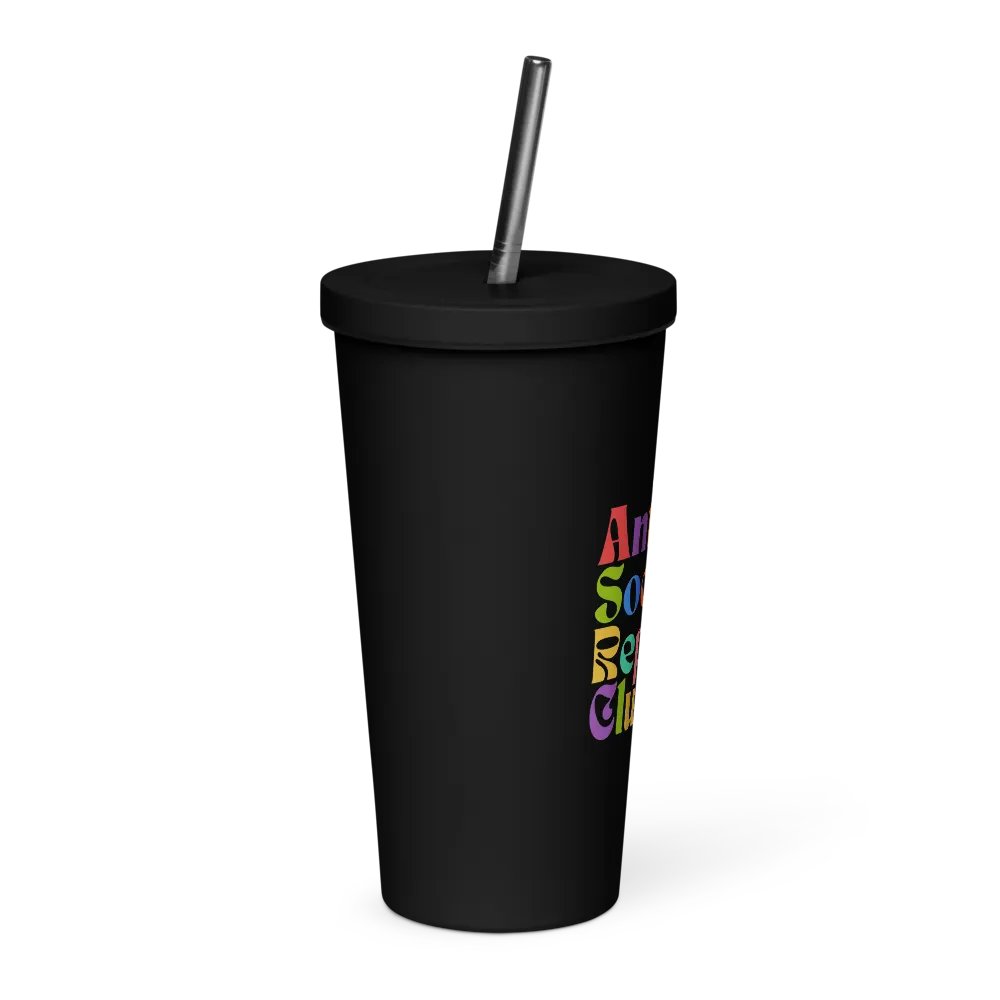 Colorful Insulated Tumbler: Anti Social Reptile Club Edition product image (4)