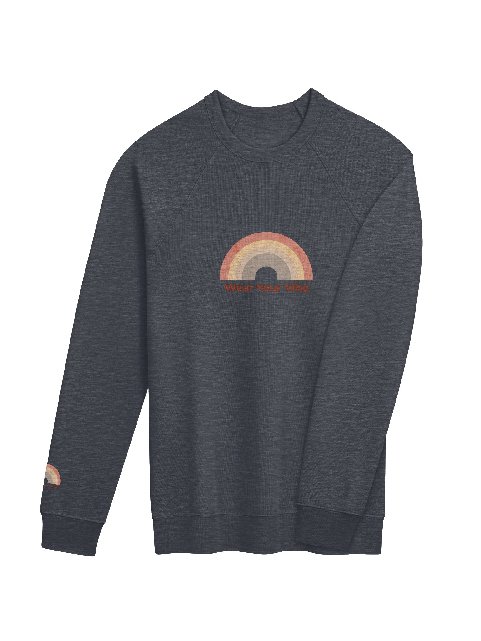 Wear Your Vibe Raglan Sweatshirt Heather product image (5)
