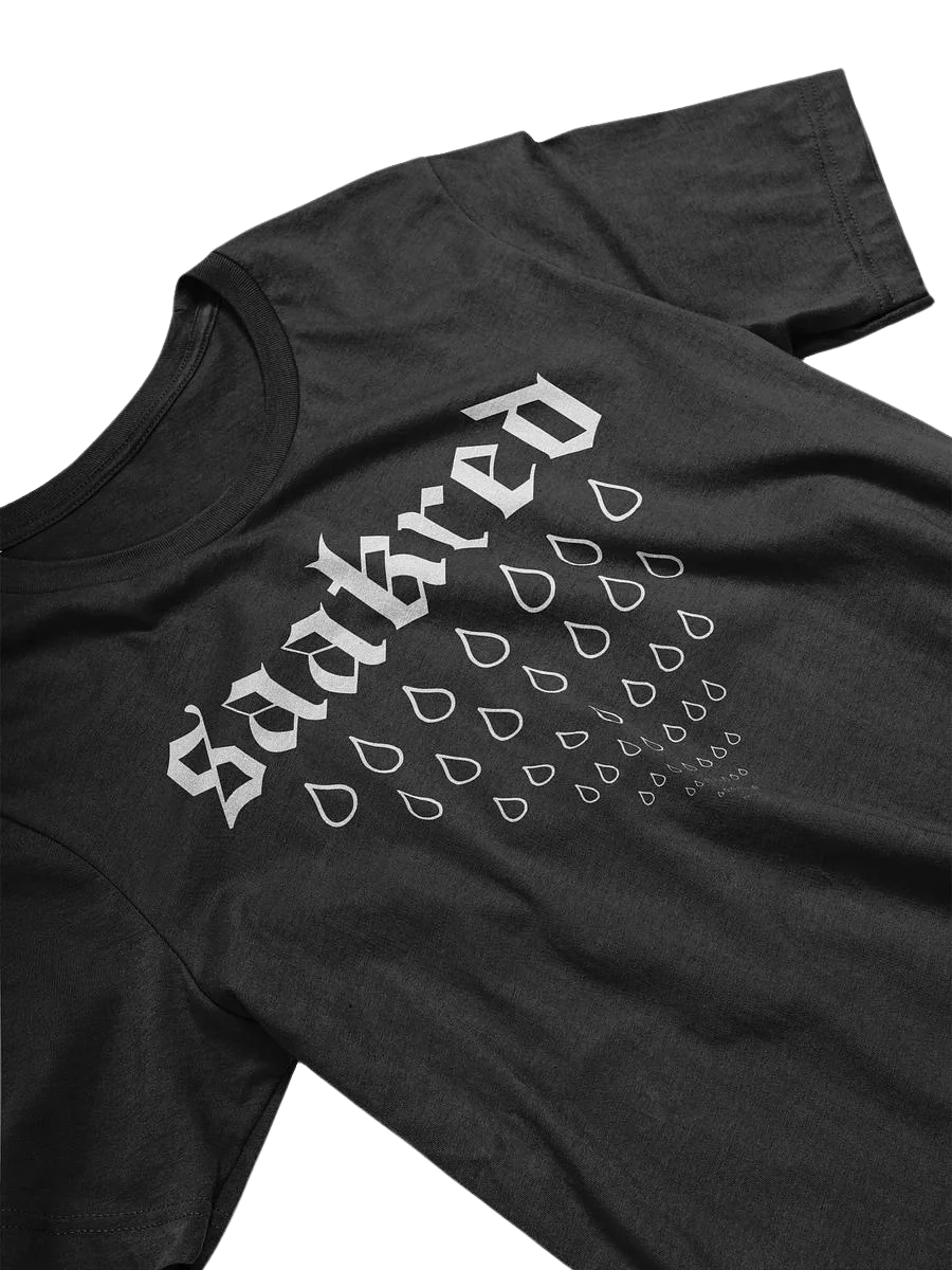 Saakred Tears Tee (black) soft-cotton product image (4)