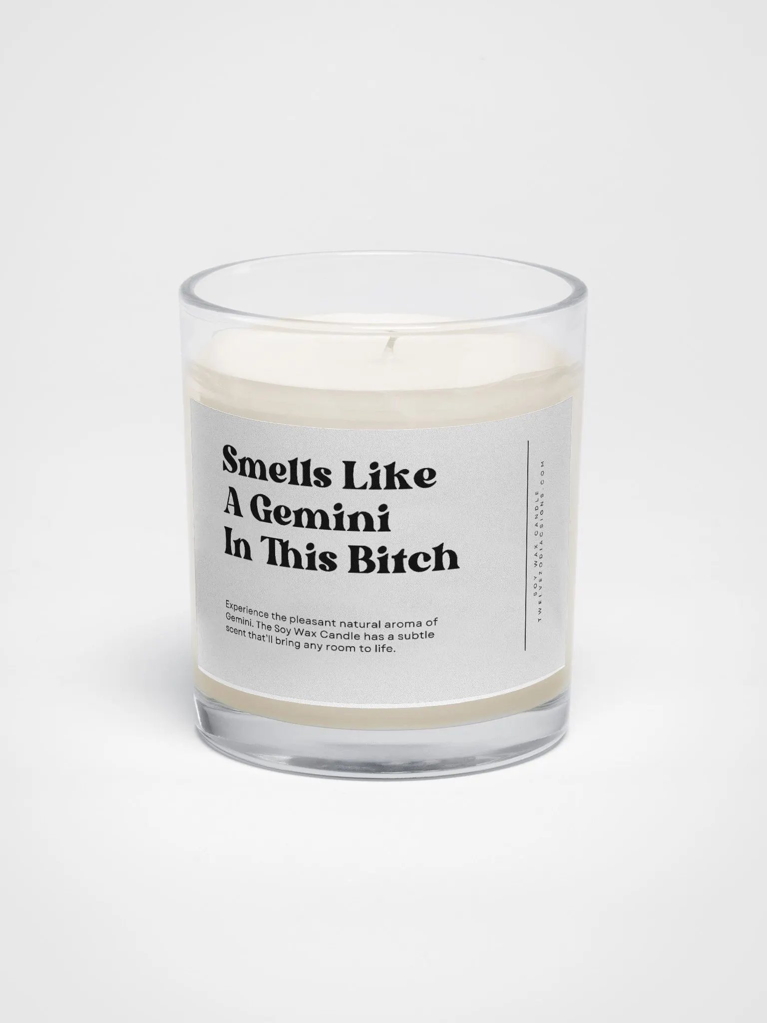 Funny Gemini Candle product image (1)