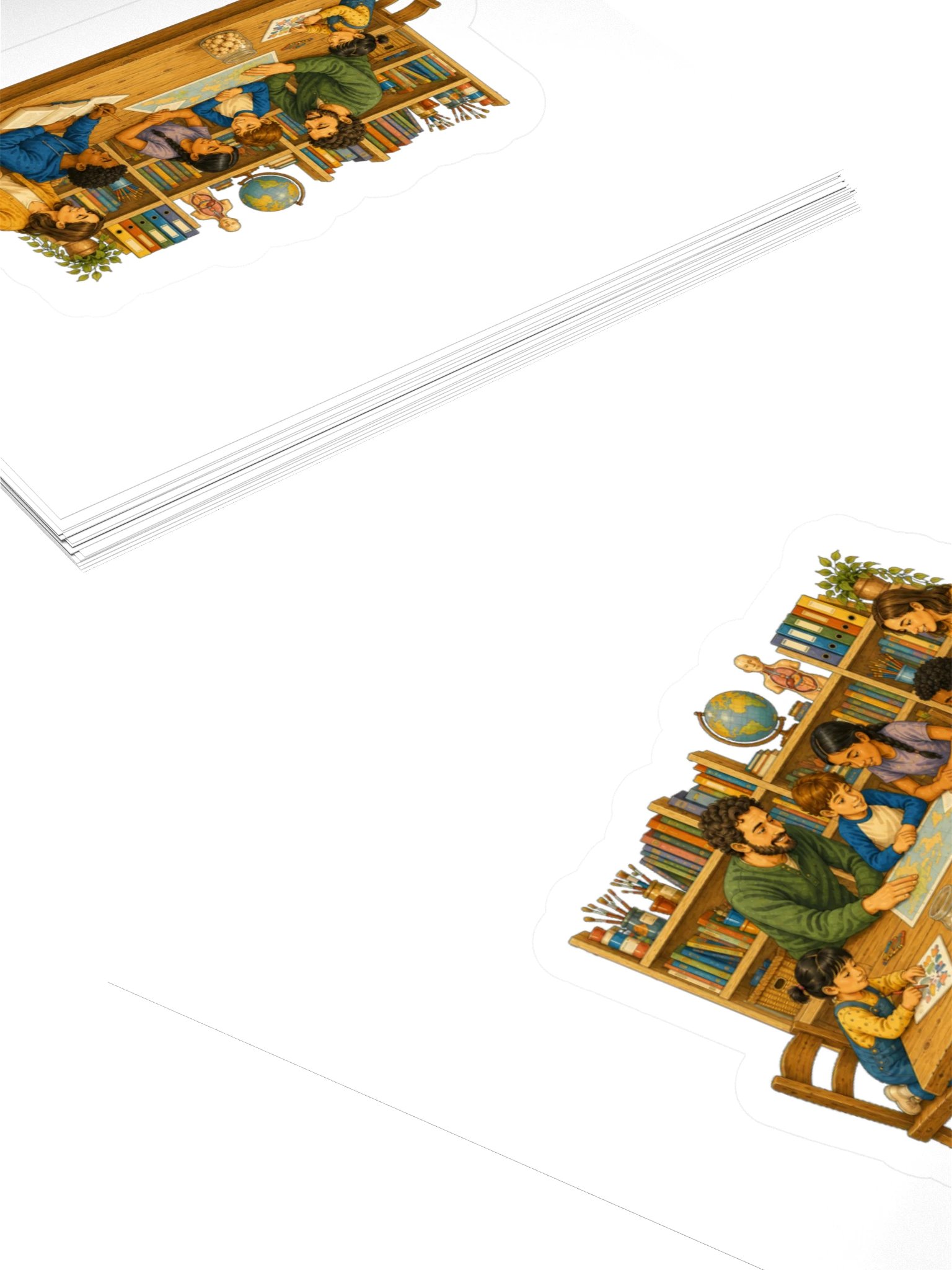 Our Common Table — Table Scene Sticker product image (4)
