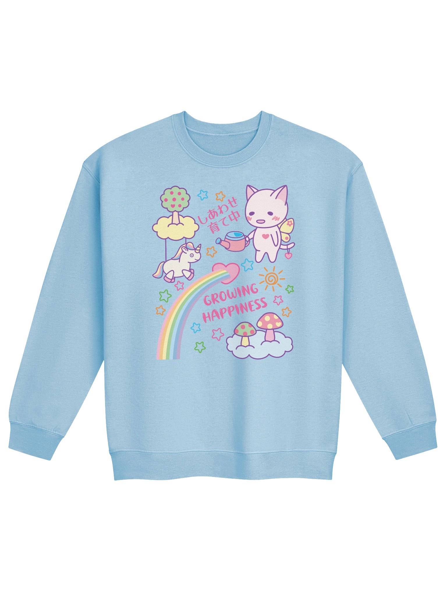 Happy Butterfly Kitty - Unisex Adult Sweatshirt product image (5)