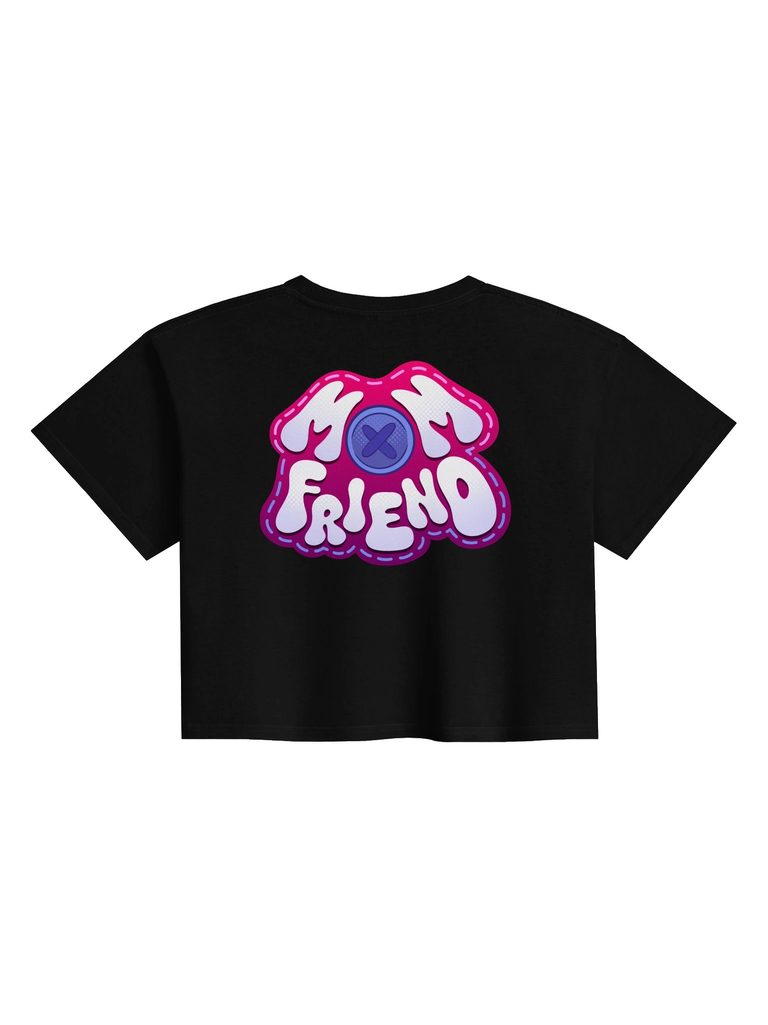 Mom Friend Crop Tee product image (2)