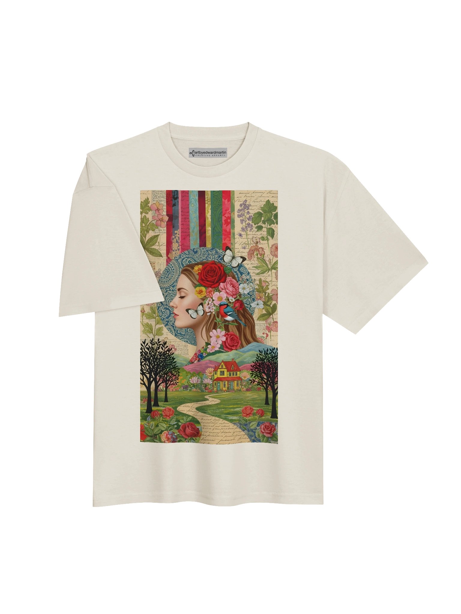 Journey of the Heart Oversized Comfort: AS Colour Middleweight Tee product image (5)