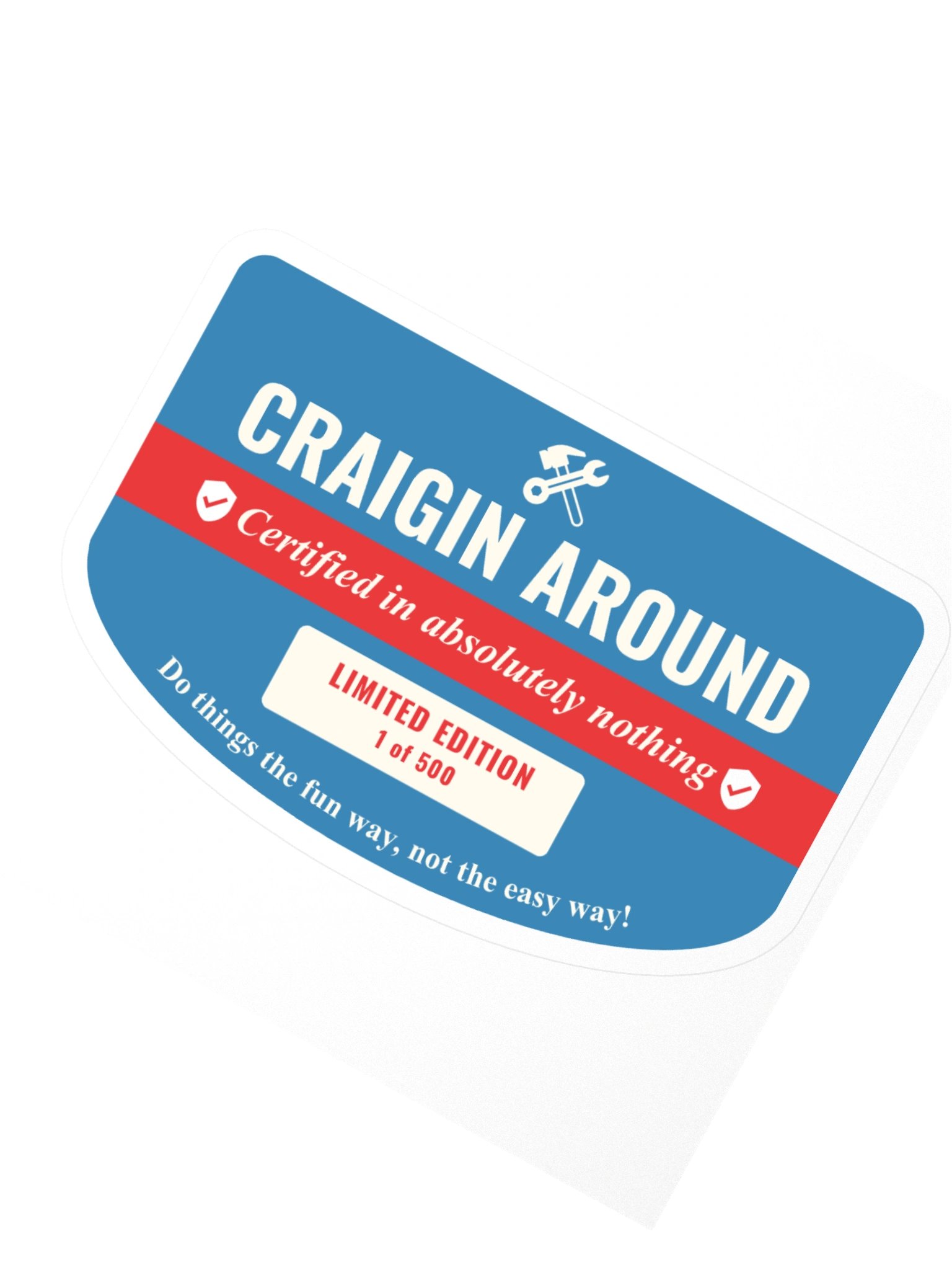 Craigin Around Sticker: First Edition product image (2)