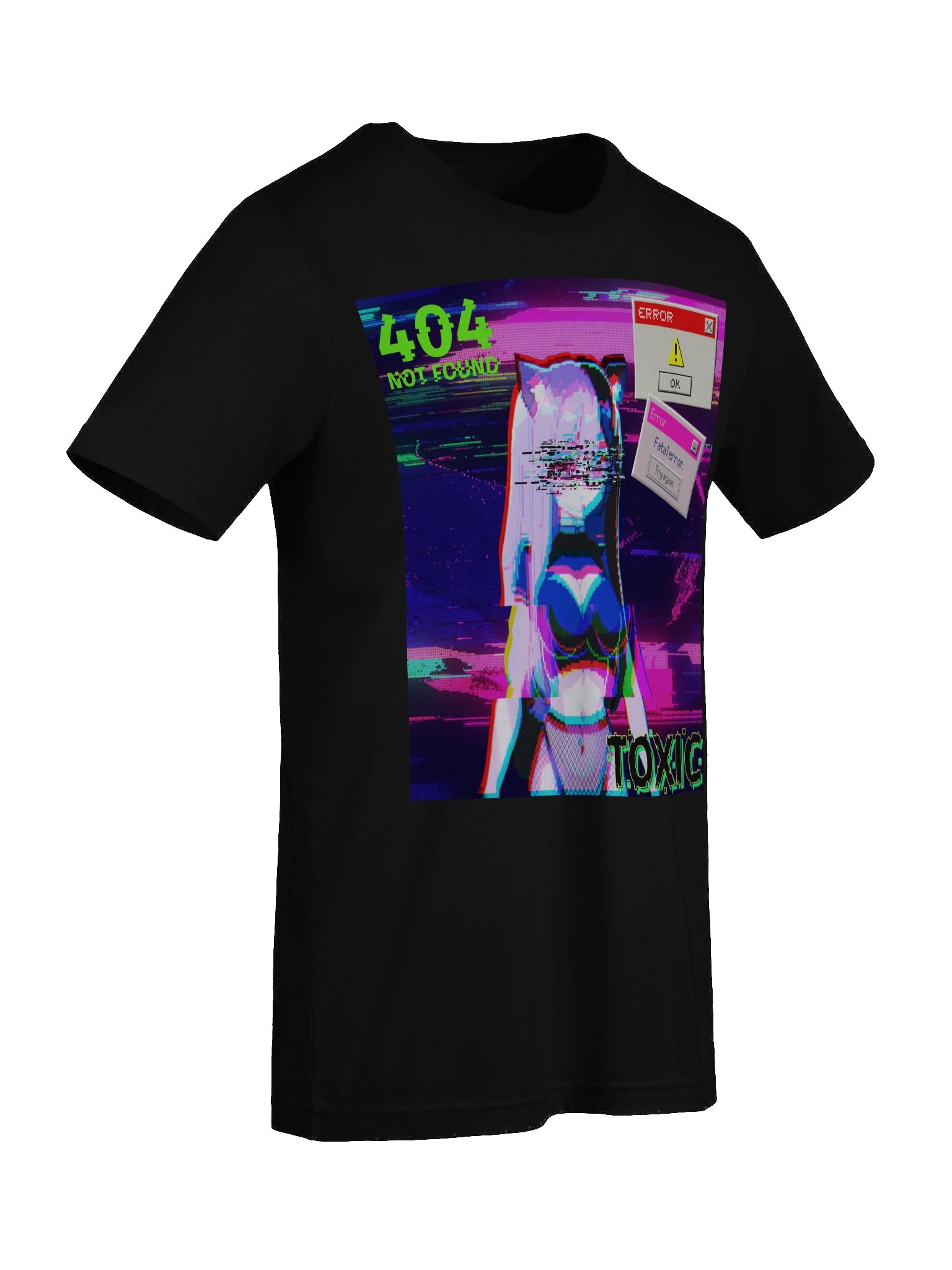 Neko Error.exe Unisex Tee product image (9)