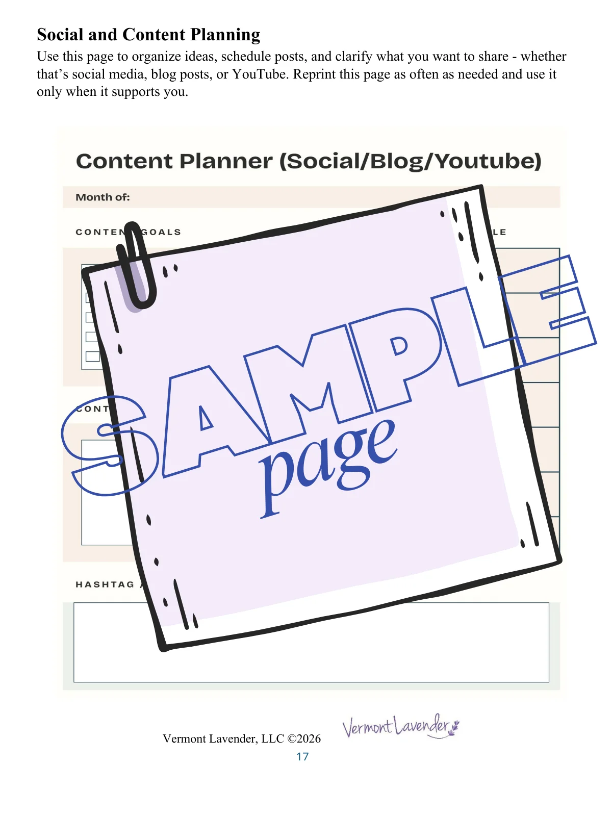 Yearly Maker's Planner product image (7)