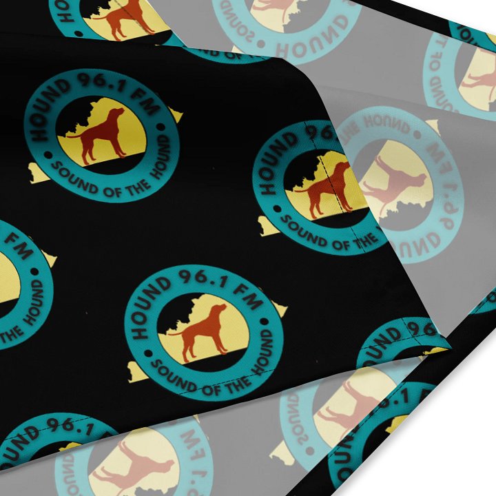 Hound pattern bandana product image (2)