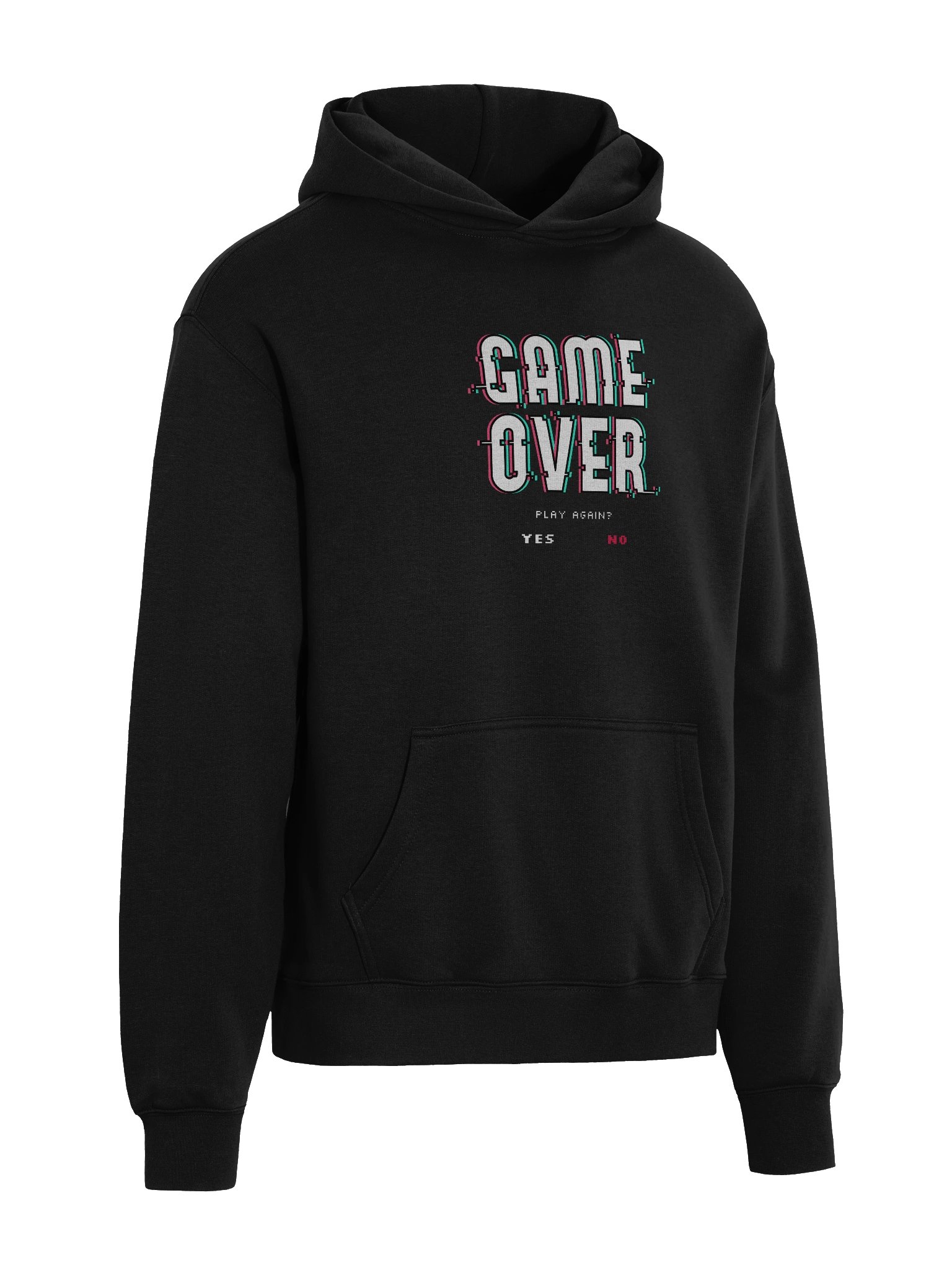 Hoodie Game Over – Glitch Edition product image (8)