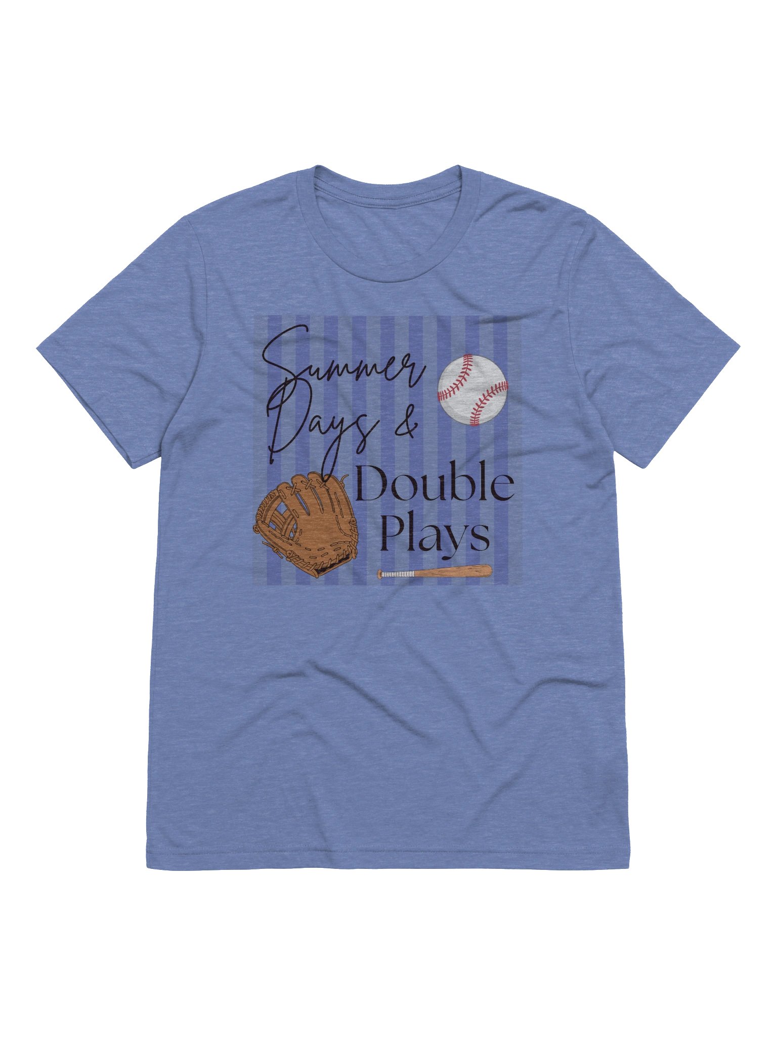 Summer Days & Double Plays Soft T-Shirt product image (2)