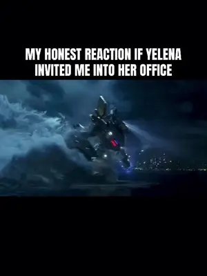 This seems like big potato stuff to me 🥔 #spiderman #yelena #spidermanbrandnewday #cosplay #pacificrim  No AI was used in the making of this meme