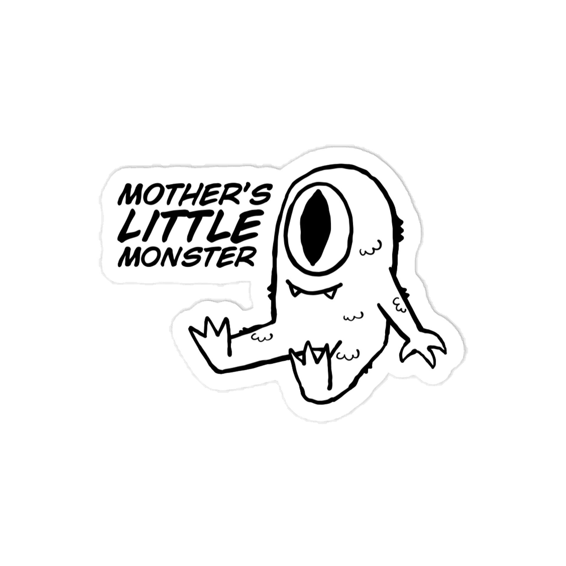 Mother’s Little Monster Sticker product image (1)