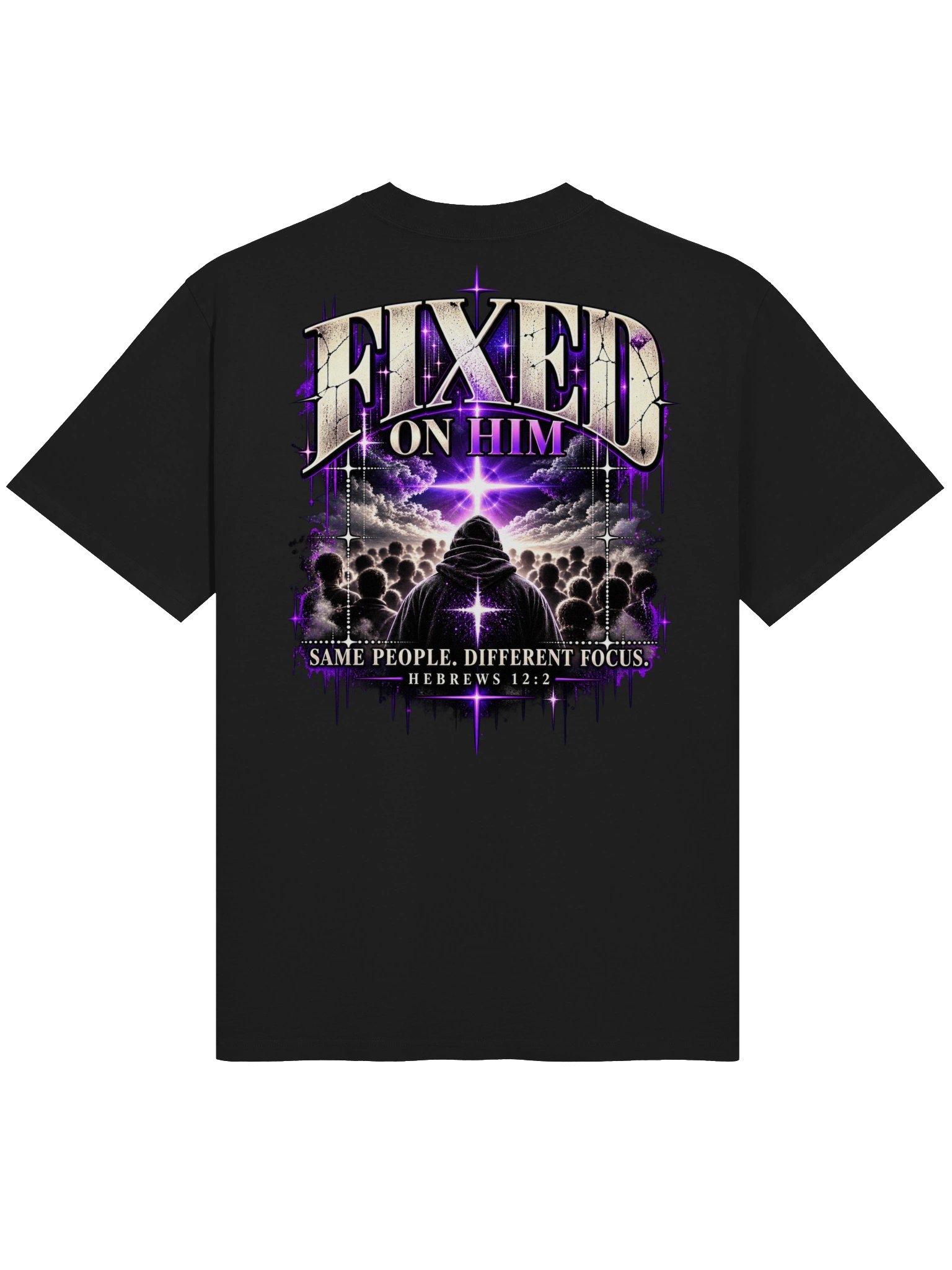 FIXED ON HIM — Premium Oversized Tee product image (2)