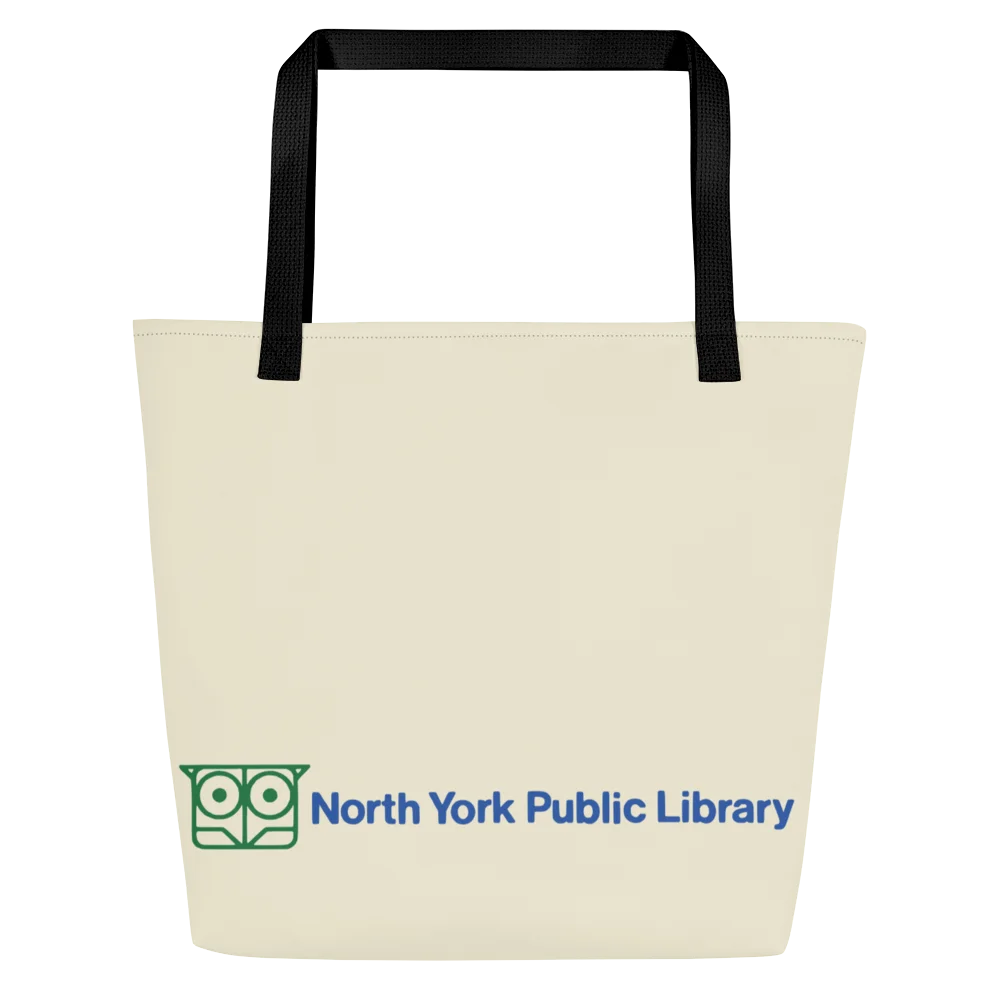 Retro NYPL Owl tote product image (1)
