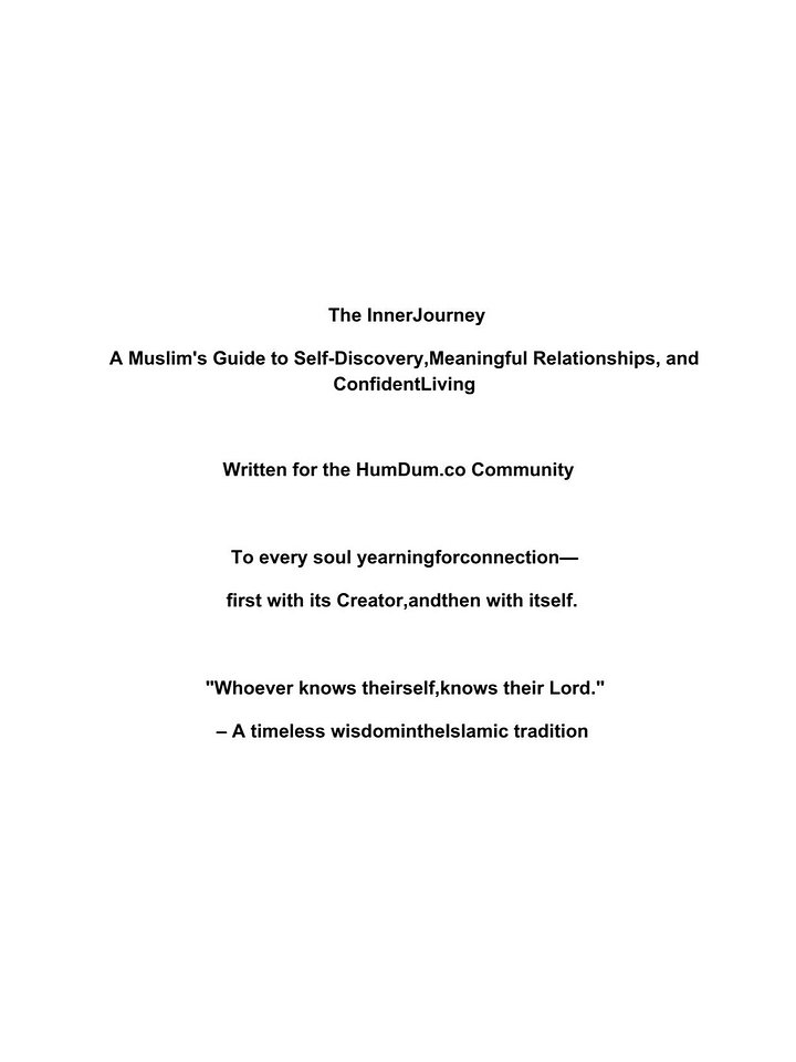The Inner Journey - Practical Companion for Modern Muslim product image (2)