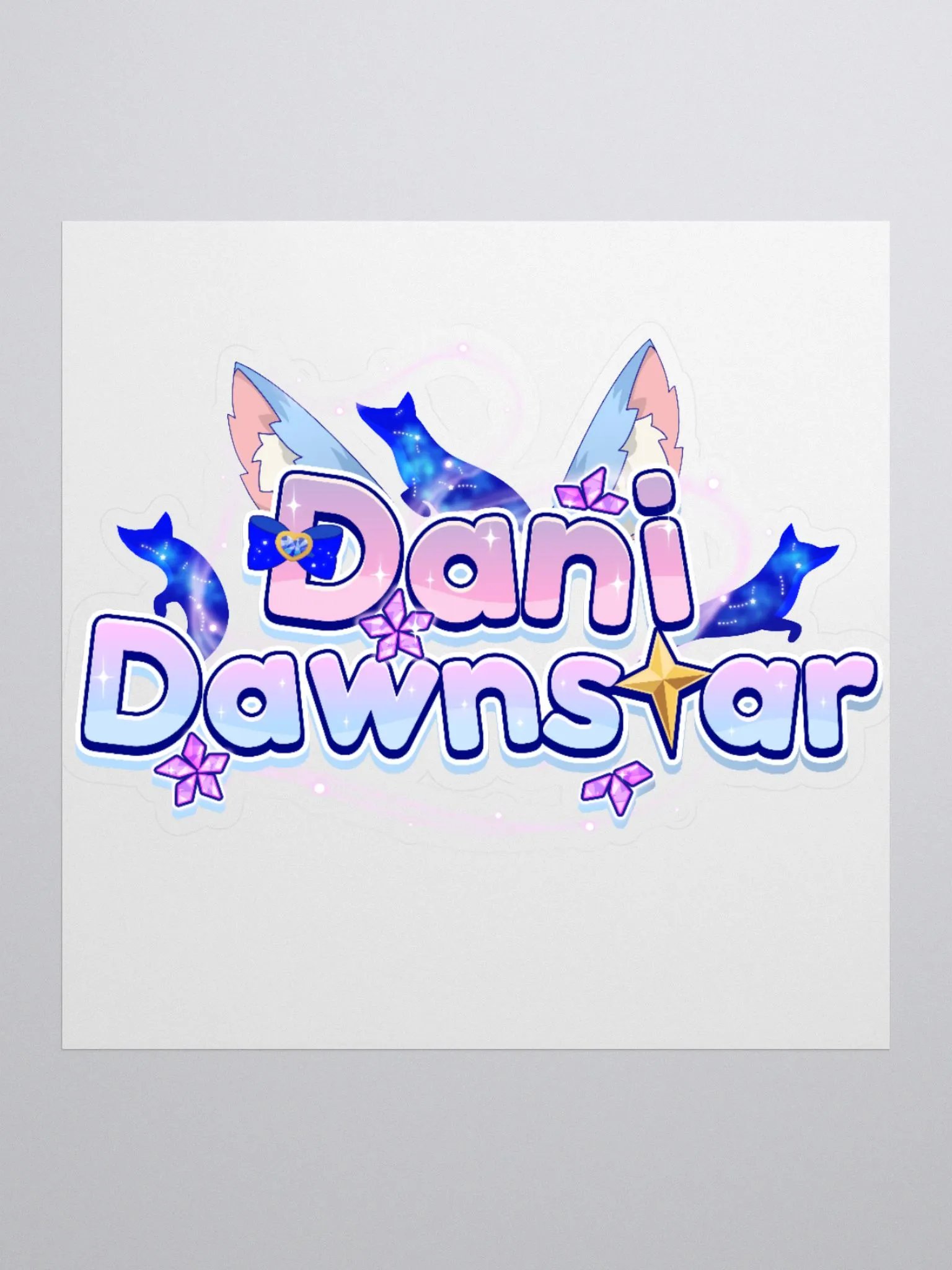 Dani Dawnstar Logo Sitcker product image (1)