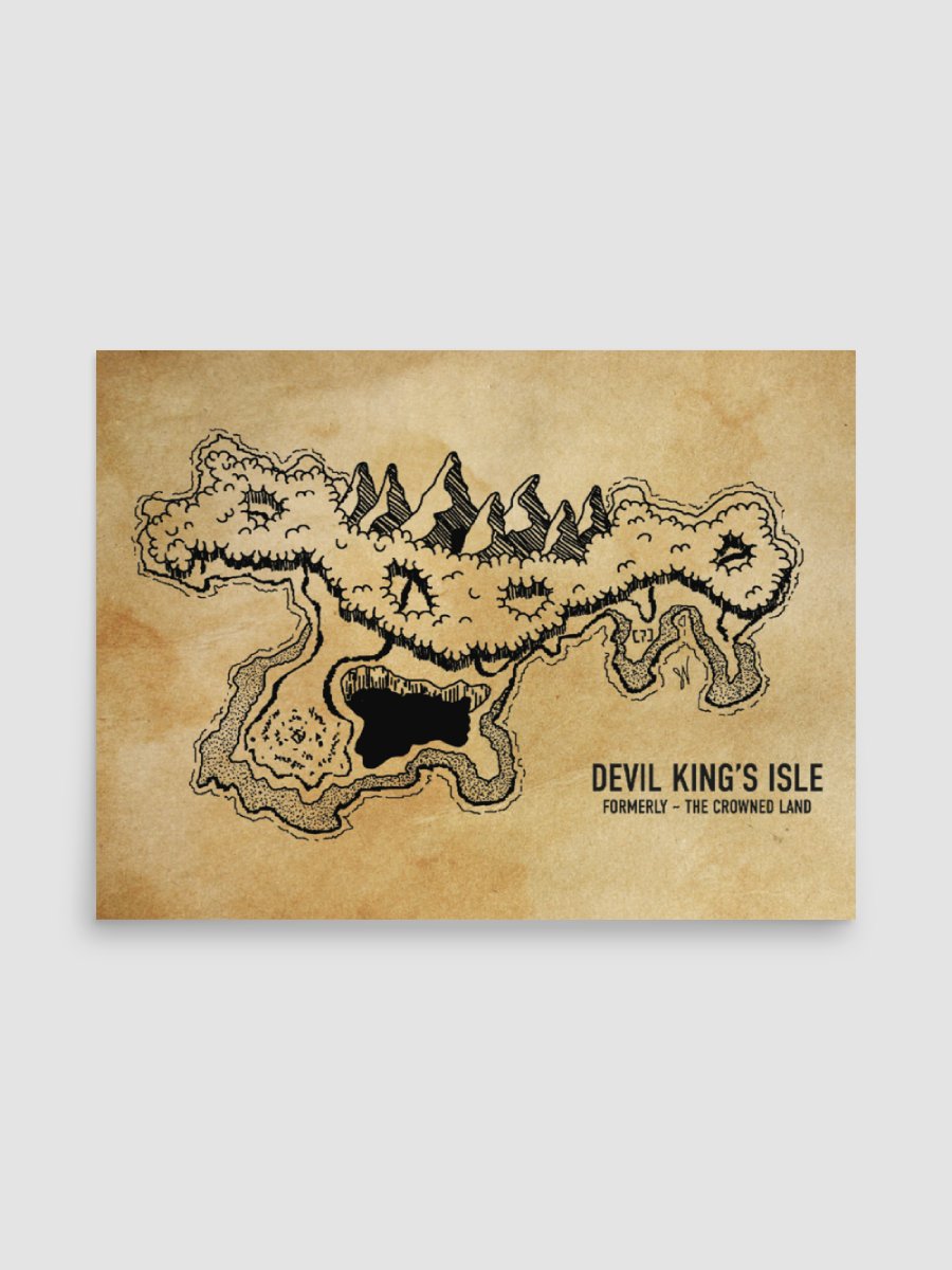 Devil King's Isle 18x24in Matte Paper Poster product image (2)