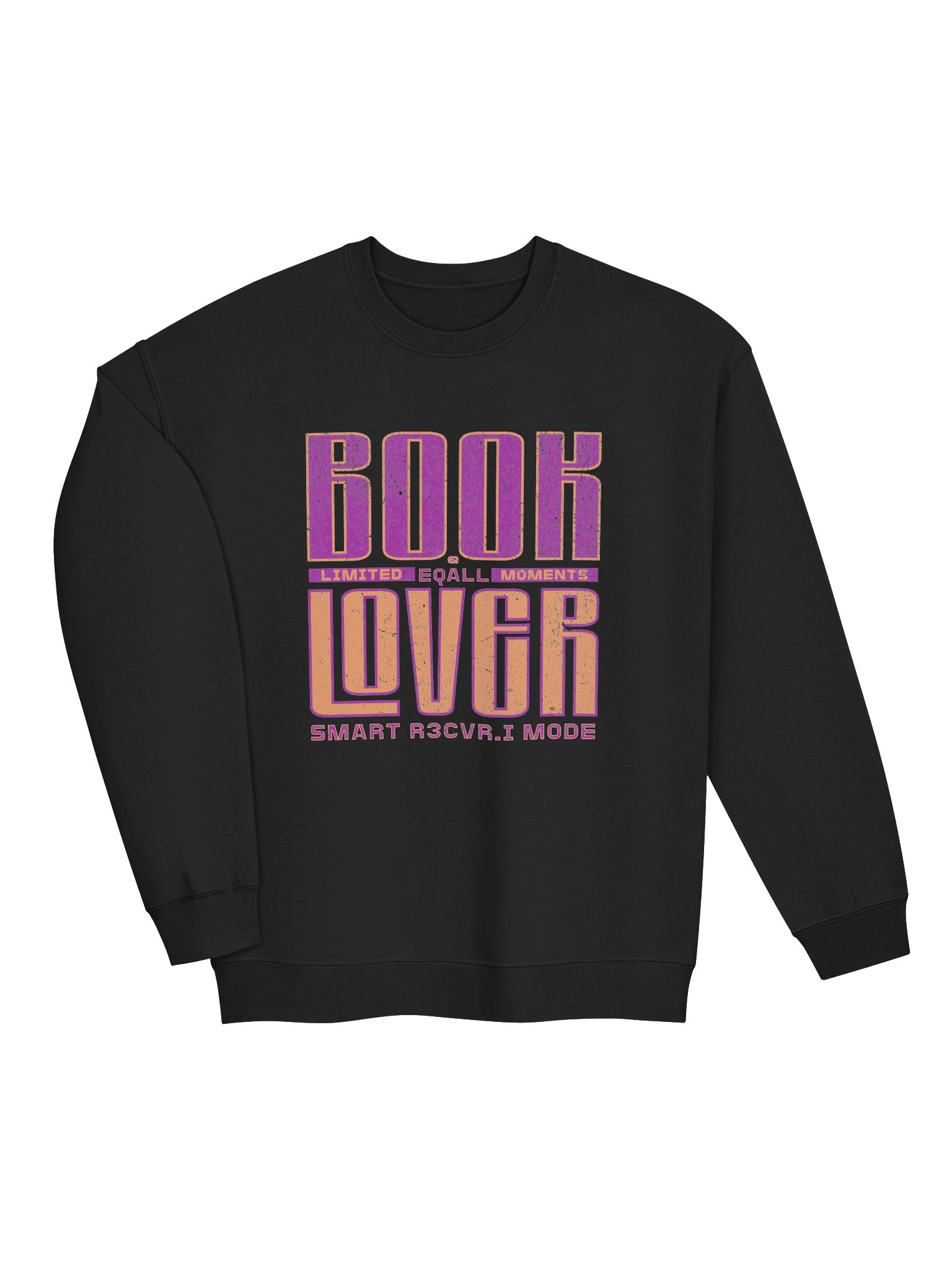 BOOK Lover Moments Gildan Sweatshirt_R3CVR.i mode by EQALL® Essentials_Cycl. / Orange product image (3)
