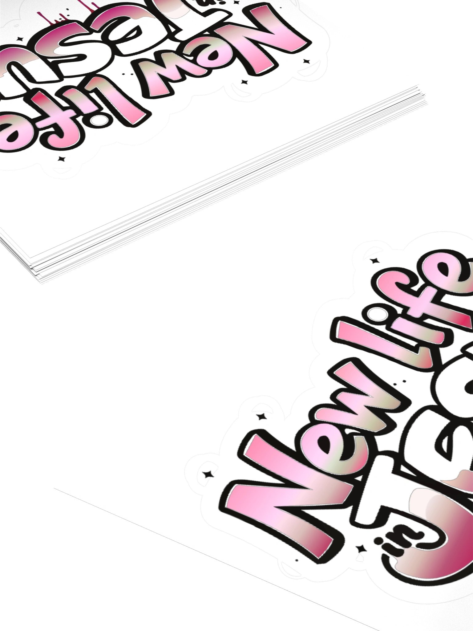 New Life in Jesus Vinyl Sticker product image (4)