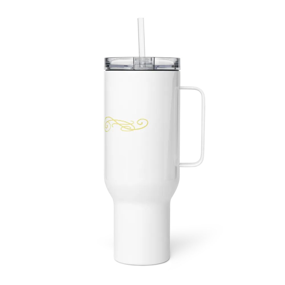 Ornate Gold Travel Cup product image (5)
