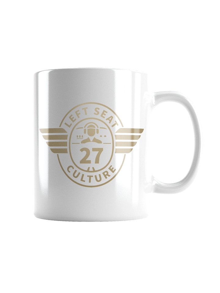 Left Seat Culture Mug - Gold product image (4)