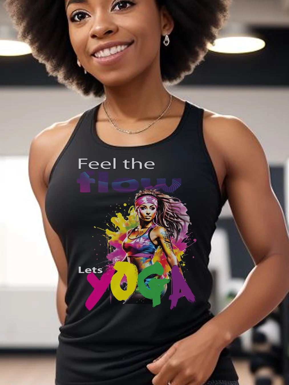 Feel The Flow Lets Yoga Fitness Dance Class Instructor product image (1)