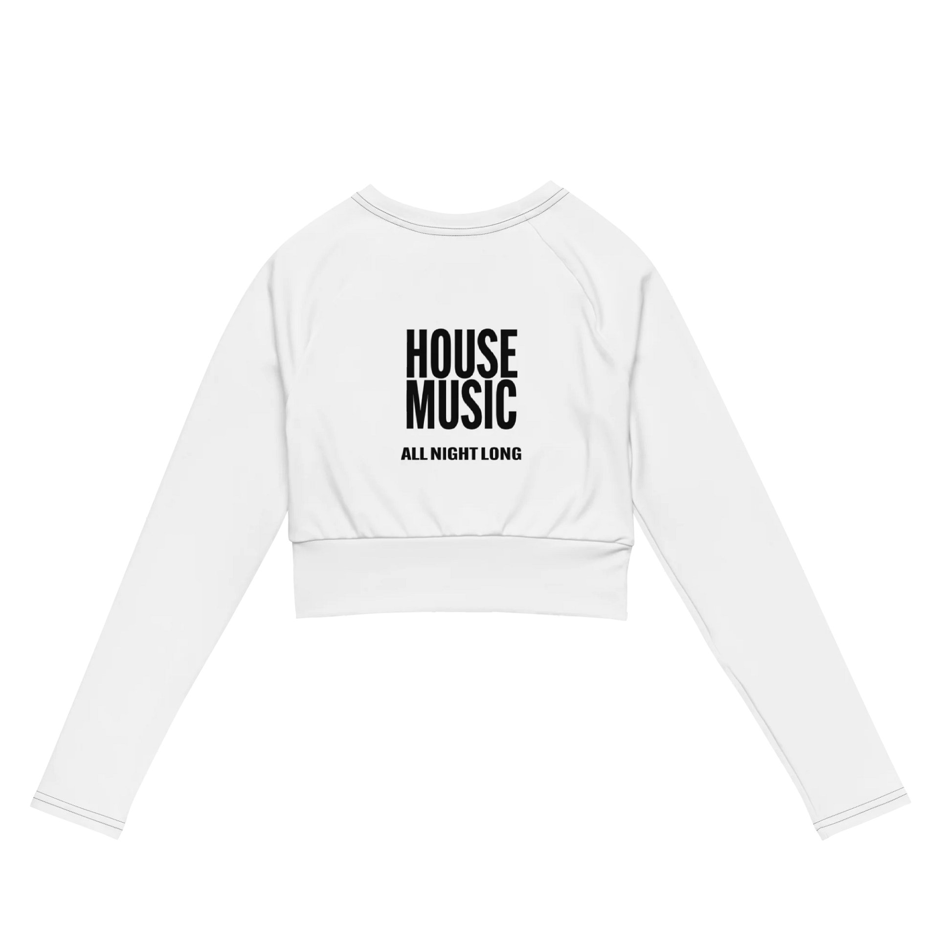 House Music Crop Longsleeve product image (3)
