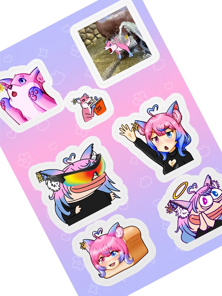 dragriff art sticker sheet product image (1)