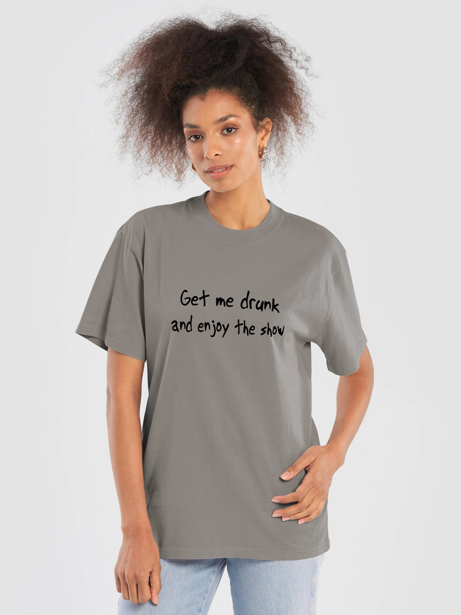 Get Me Drunk Oversized Faded Tee product image (18)