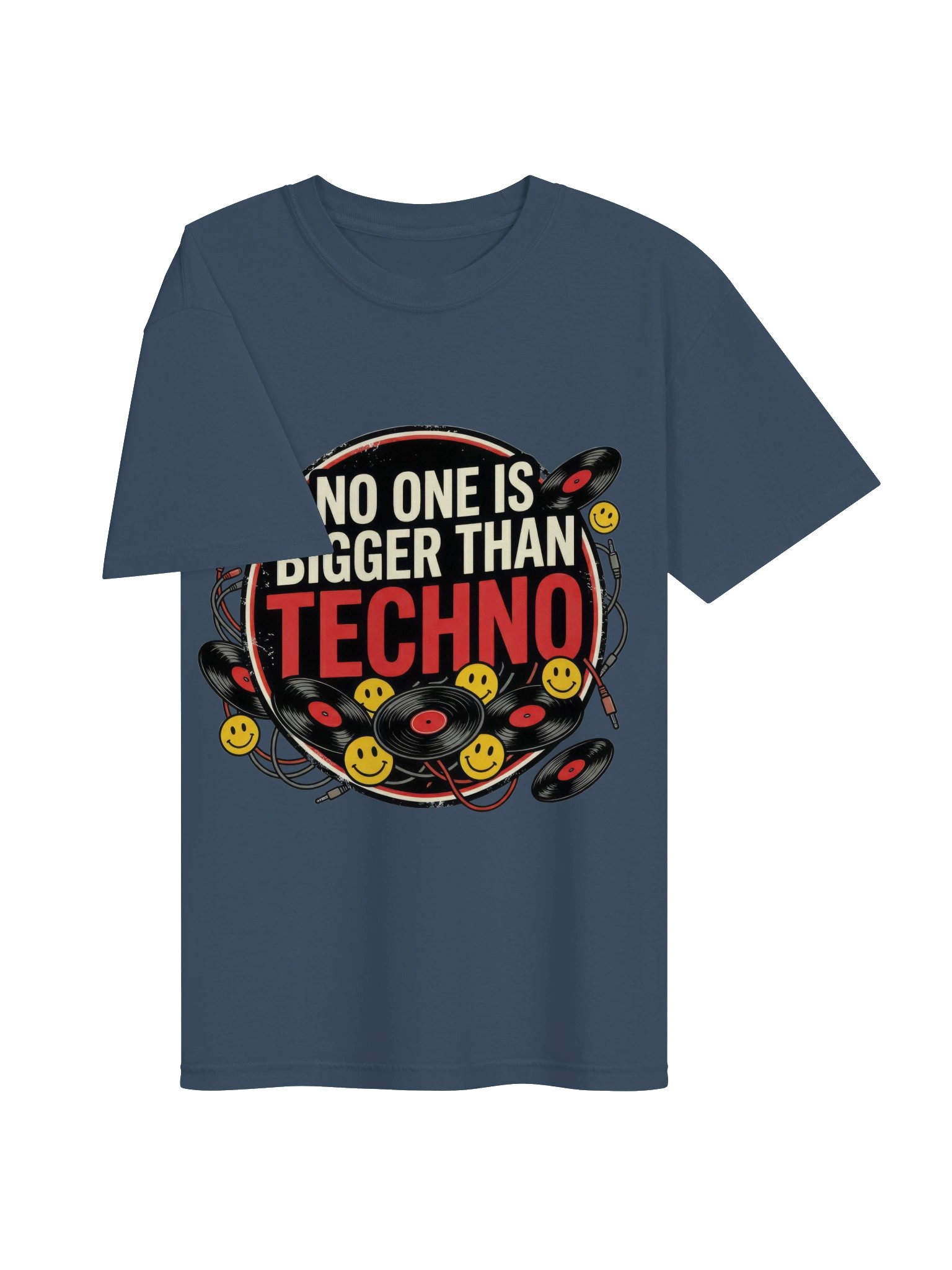 No One Is Bigger Than Techno Tee product image (4)