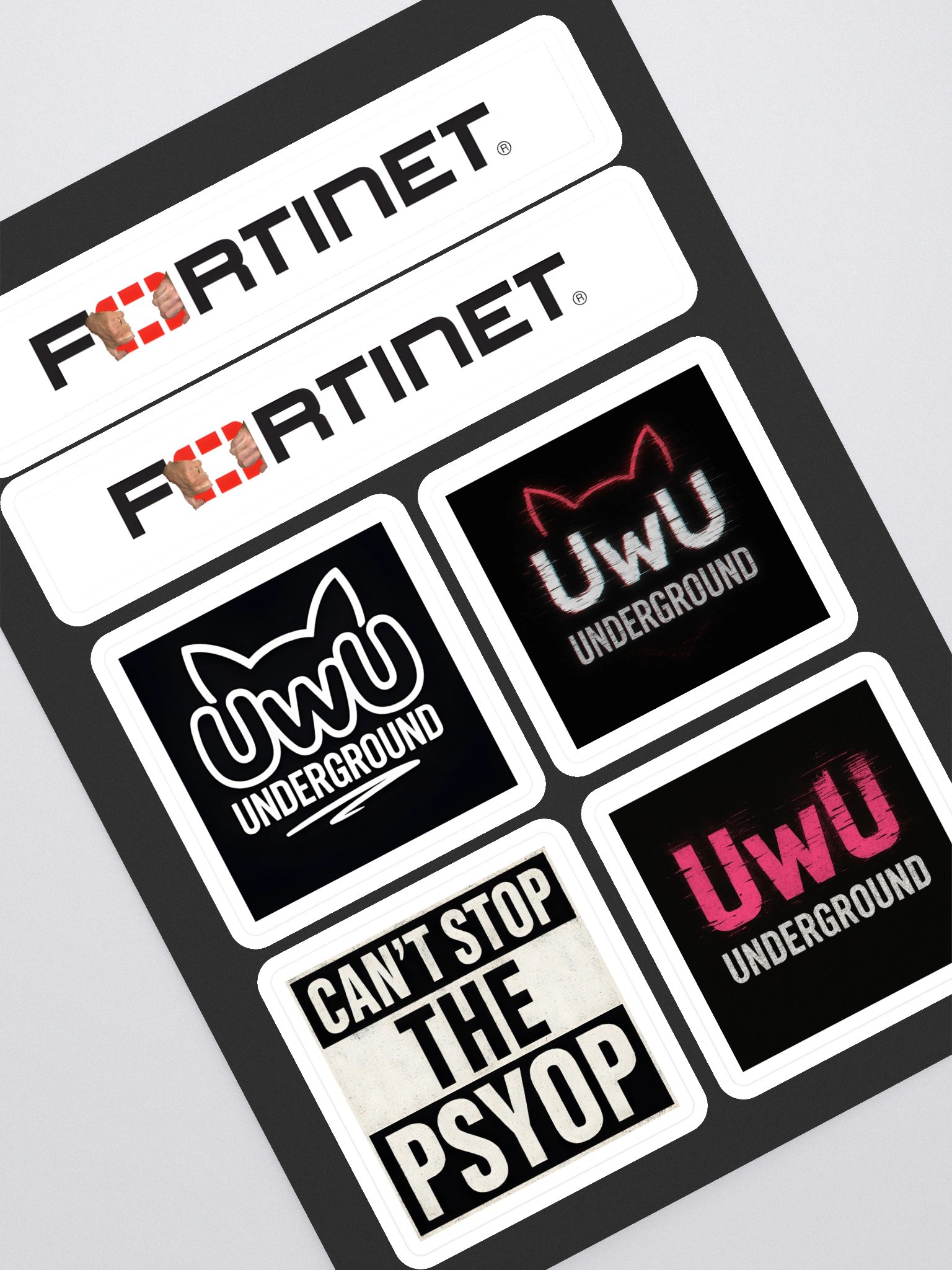 UwU Underground Mayhem Stickers product image (1)